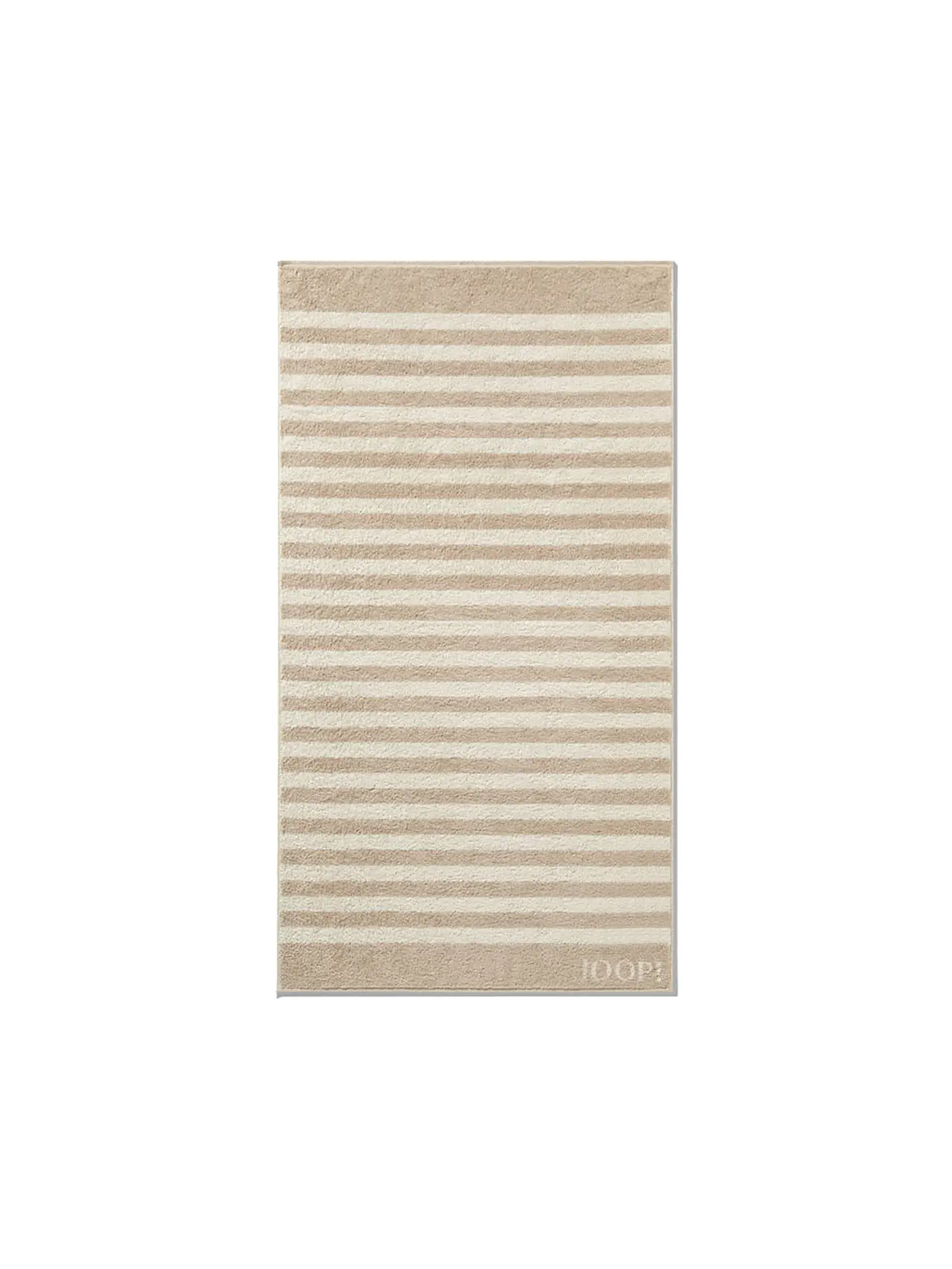 JOOP | Duschtuch Stripes 80x150cm (Anthrazit) | beige