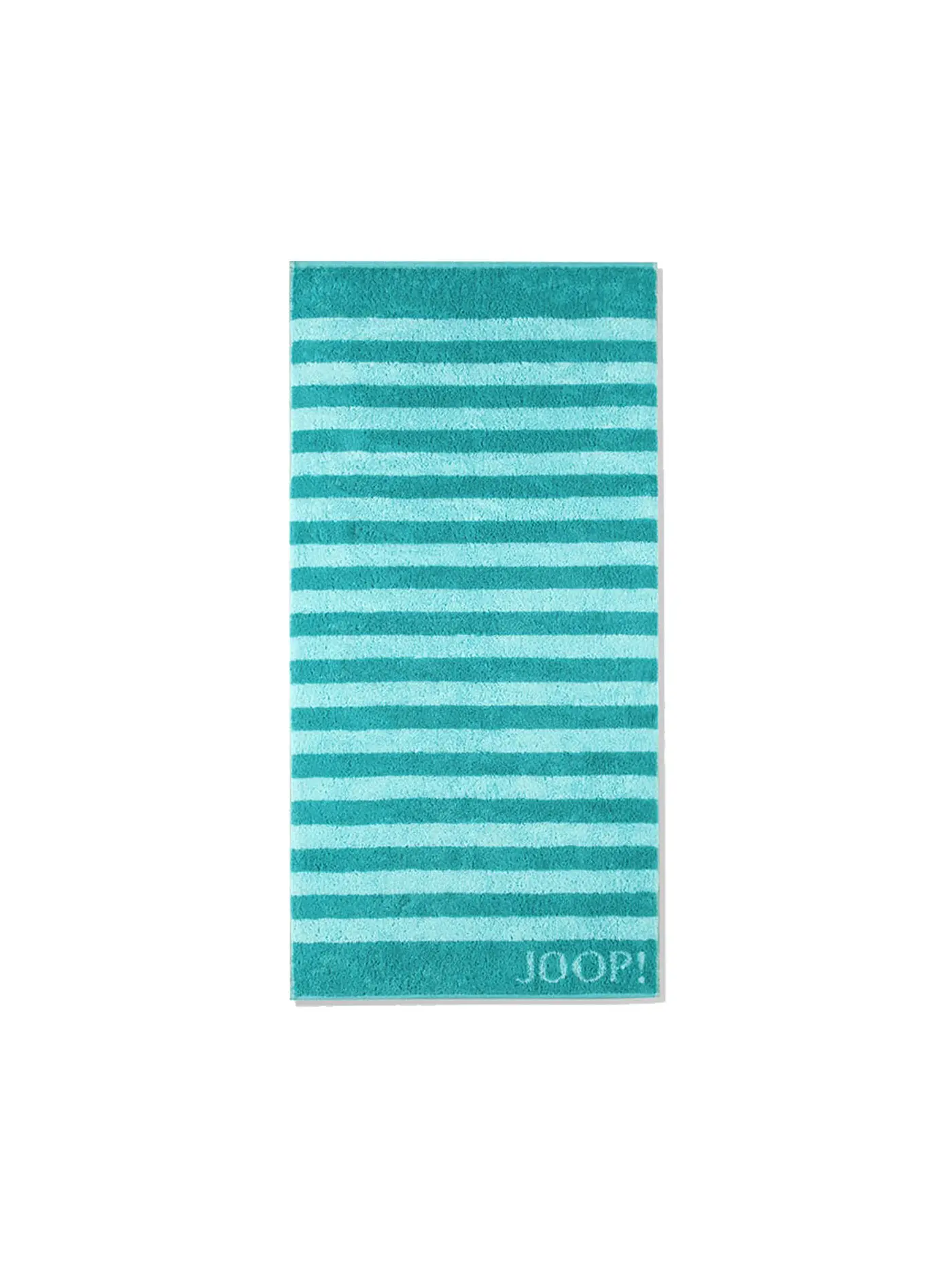 JOOP | Duschtuch Stripes 80x150cm (Anthrazit) | türkis