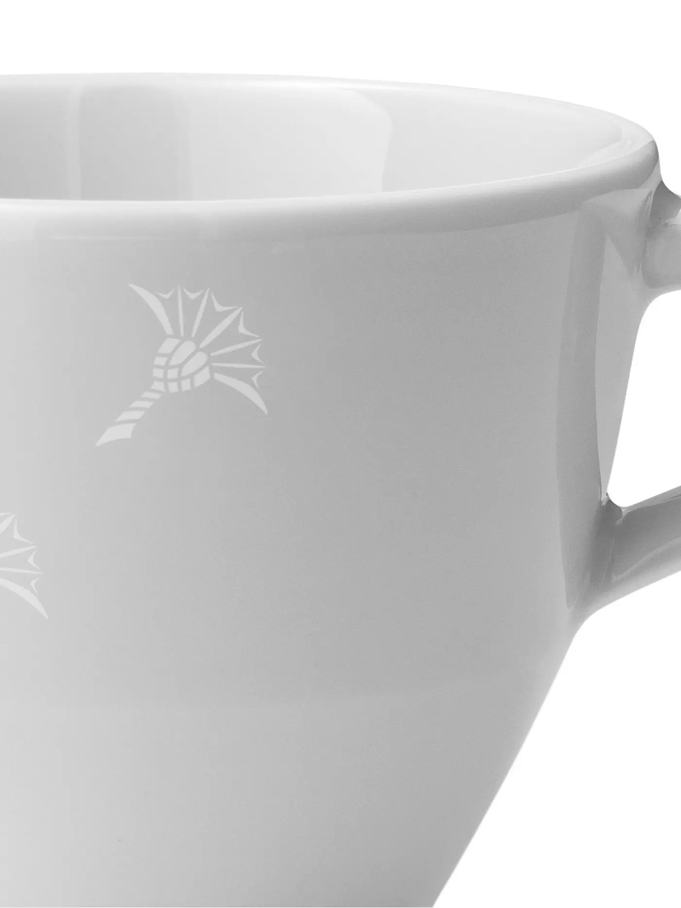 JOOP | Espressotasse mit Untertasse 2er 0,08l Faded Cornflower Weiss | weiss