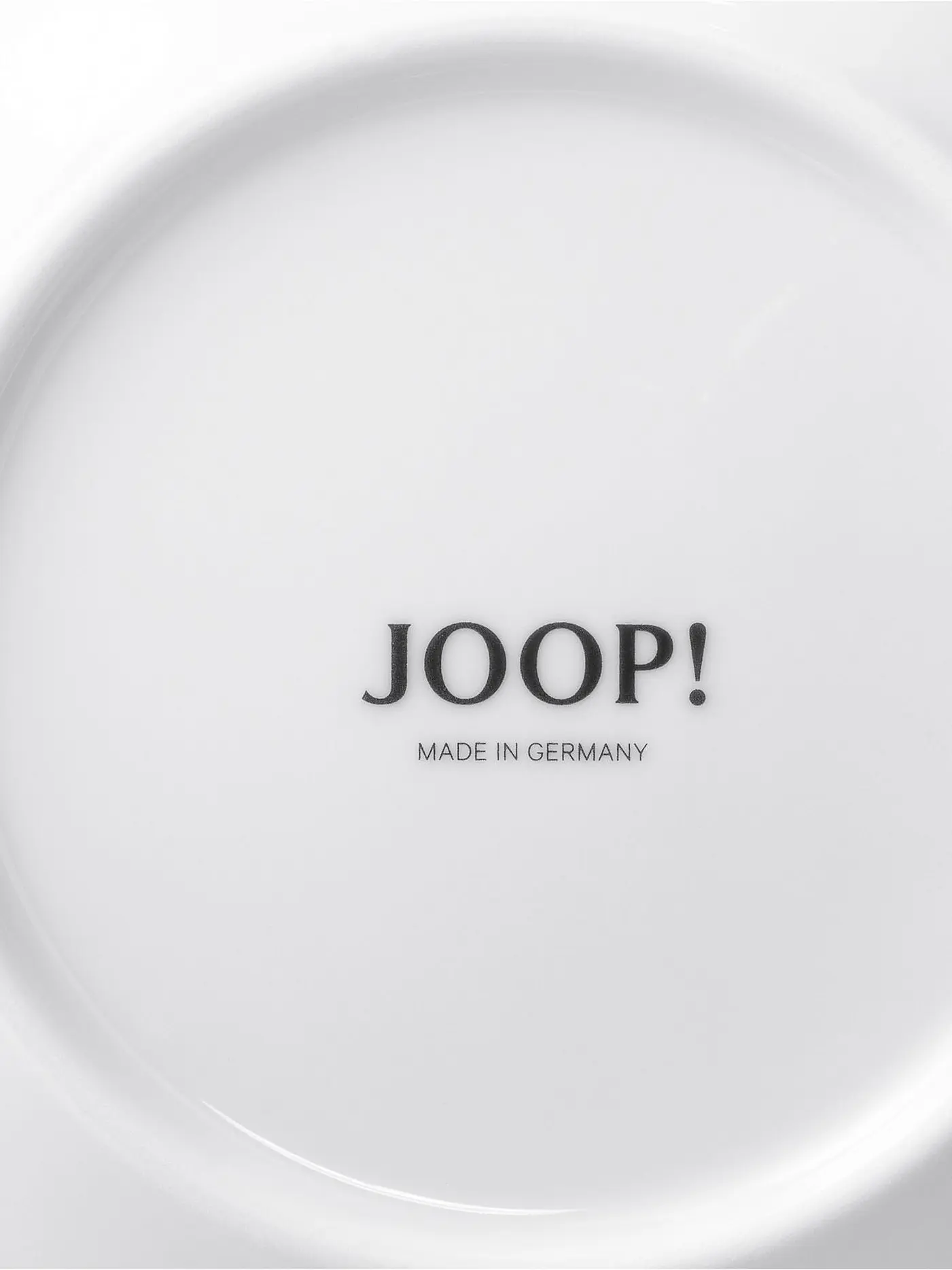 JOOP | Espressotasse mit Untertasse 2er 0,08l Faded Cornflower Weiss | weiss