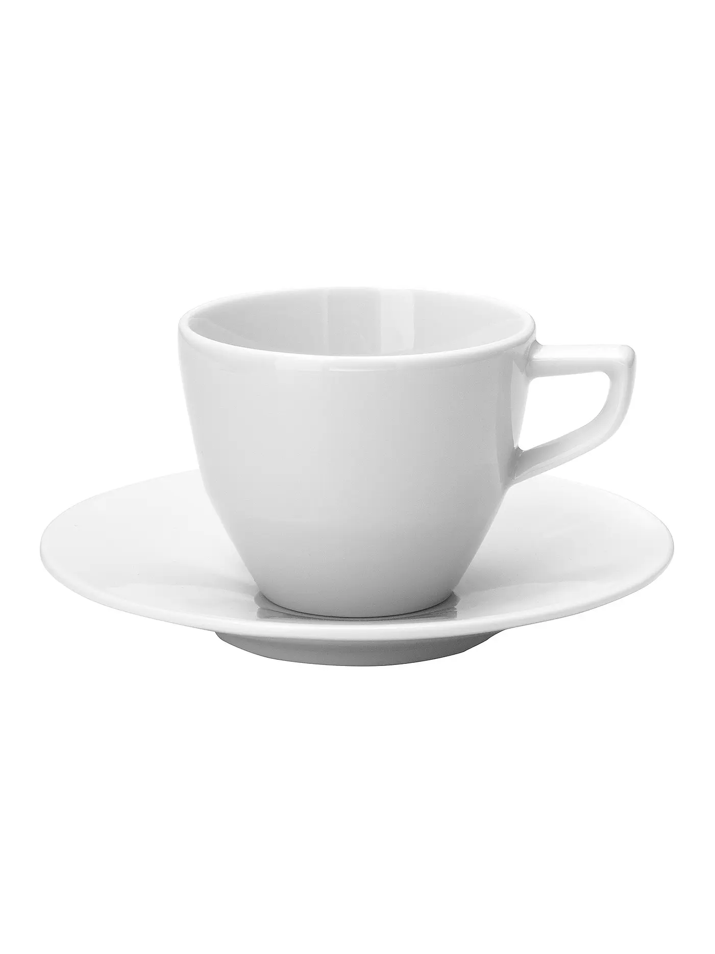 JOOP | Espressotasse mit Untertasse 2er 0,08l Single Cornflower Weiss | weiss