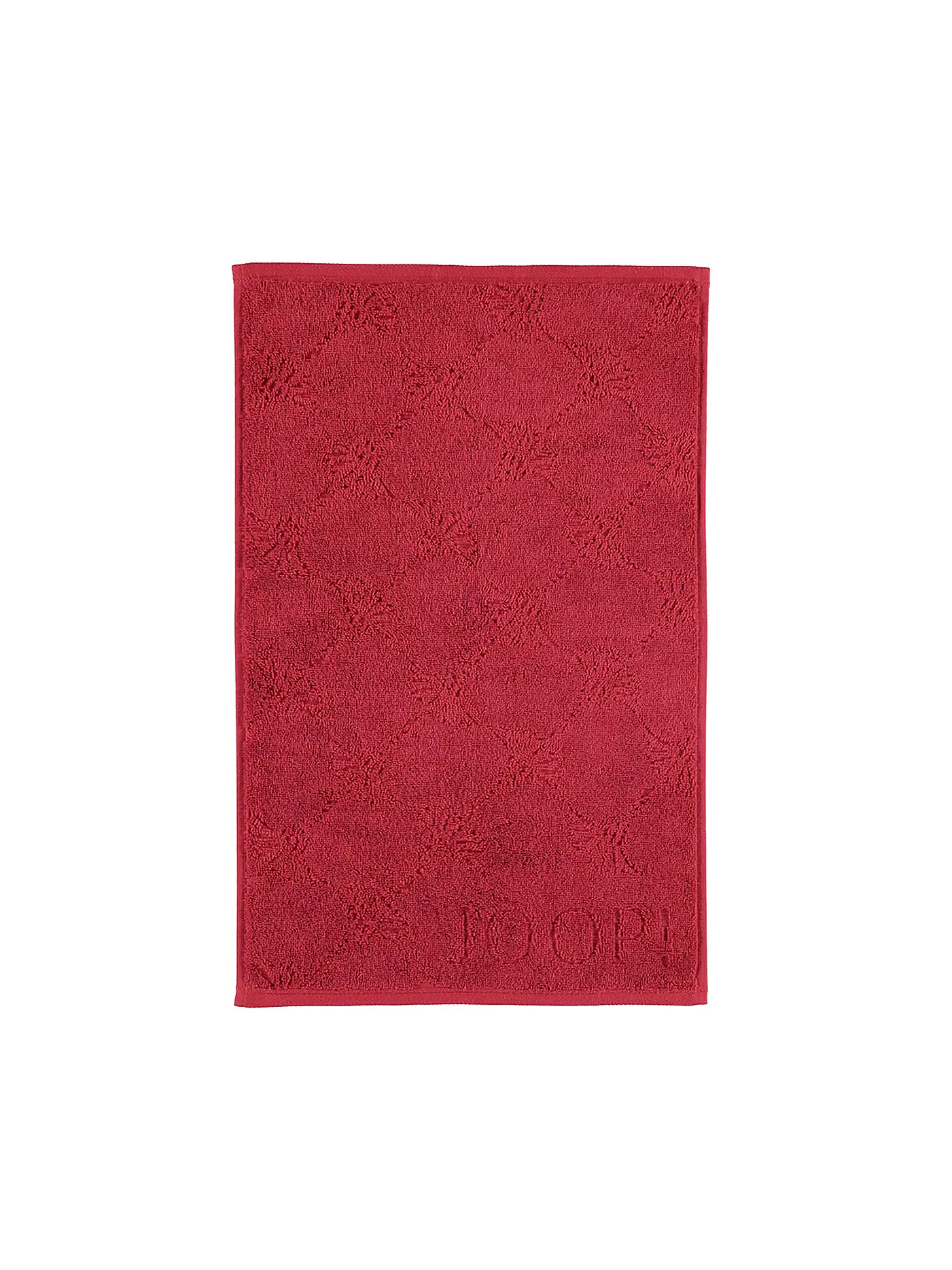 JOOP | Gästetuch Cornflower 30x50cm Weiss | rot