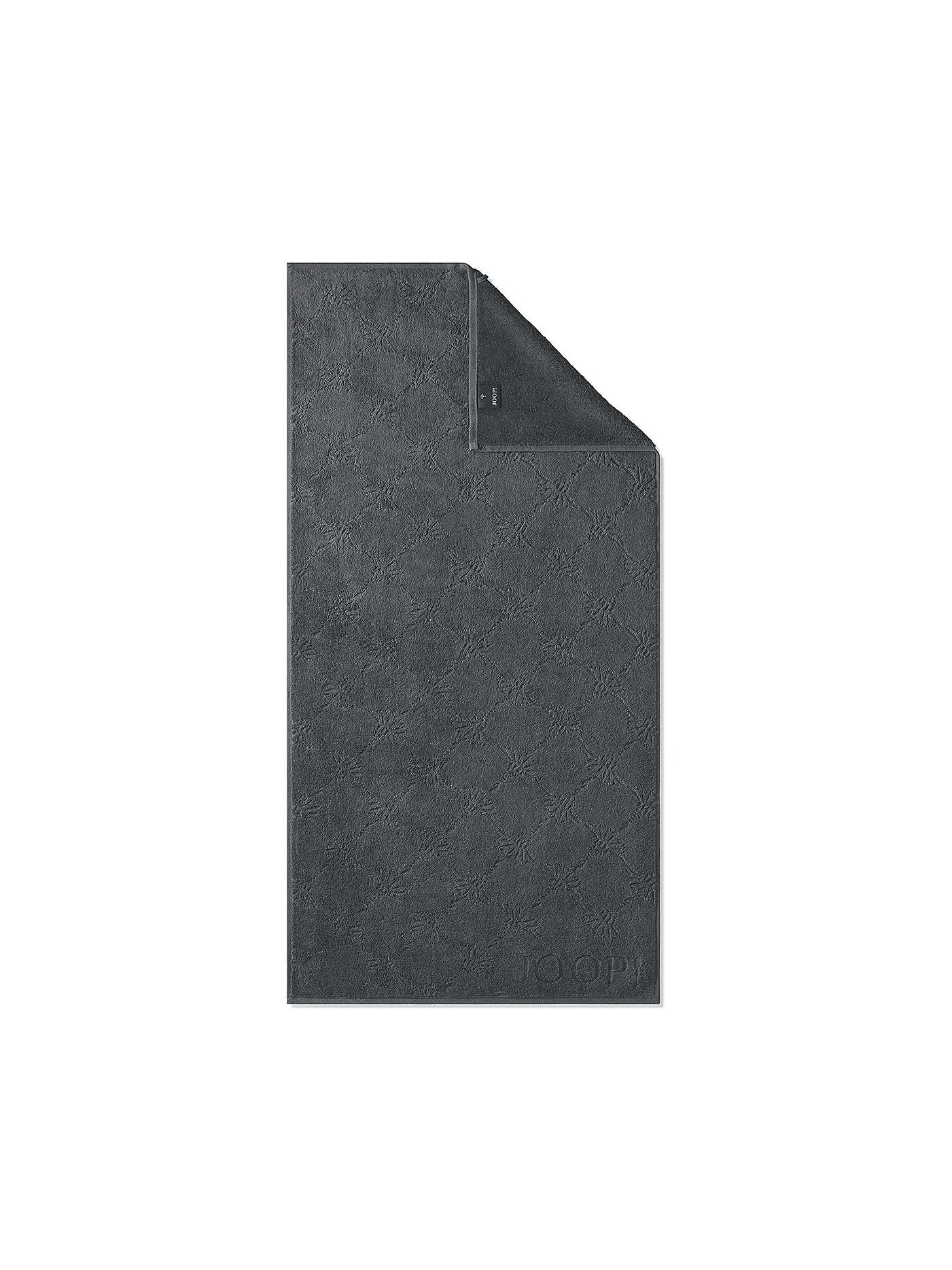 JOOP | Handtuch "Cornflower" 50x100cm (Marine) | grau