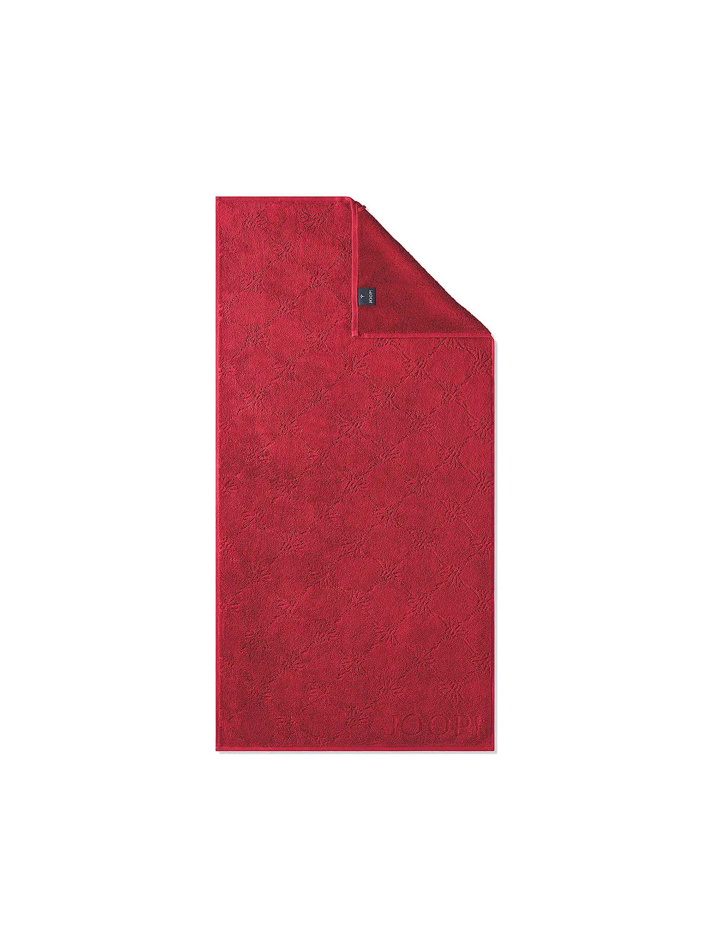 JOOP | Handtuch "Cornflower" 50x100cm (Marine) | rot