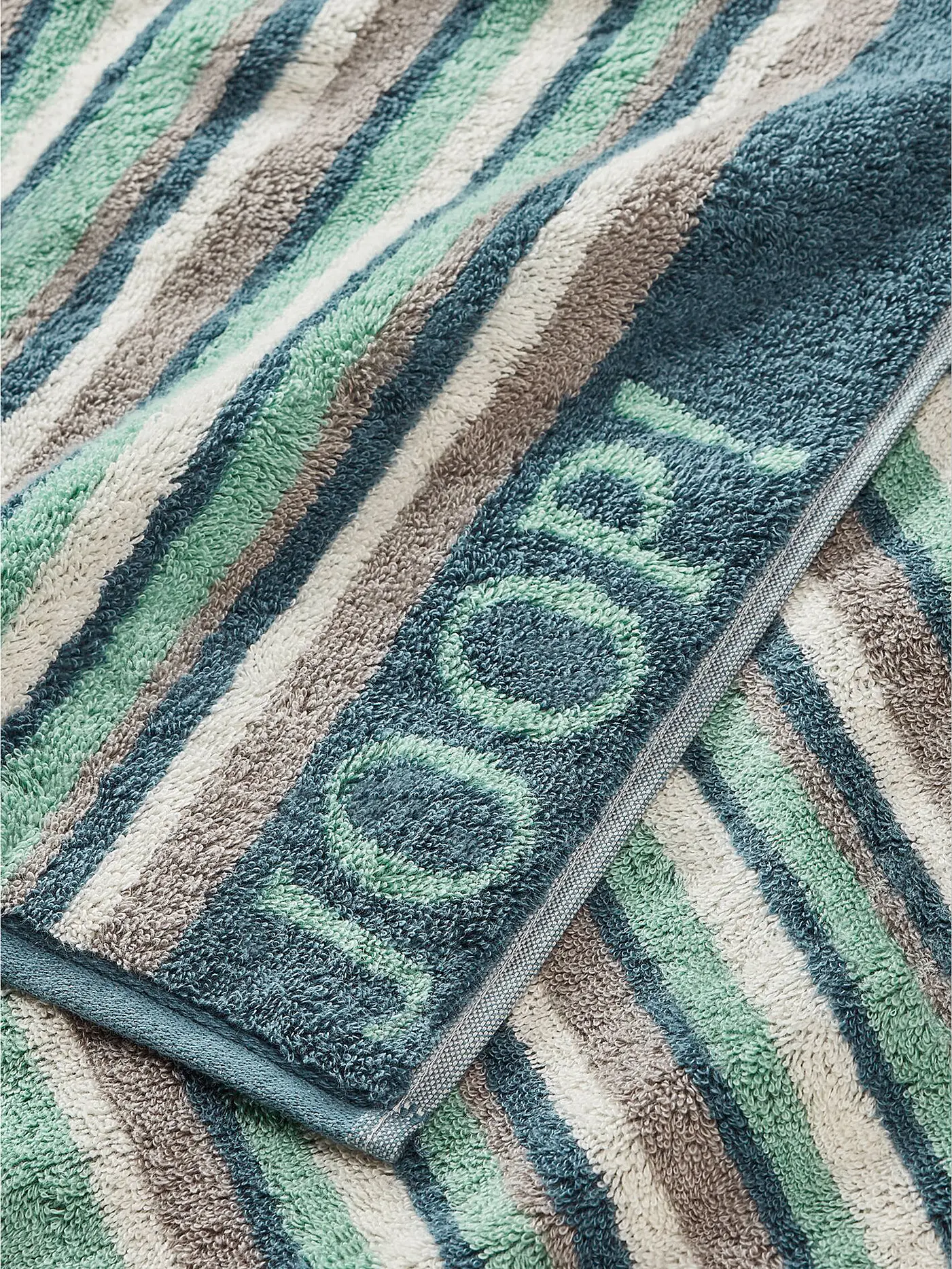 JOOP | Handtuch 50x100cm MOVE STRIPES Aqua | mint