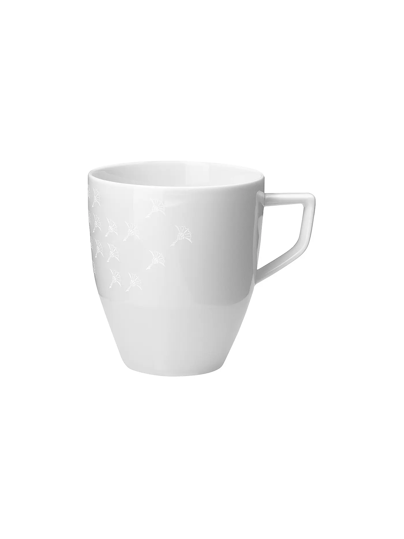 JOOP | Henkelbecher 2er Set 0,34l Faded Cornflower Weiss | weiss