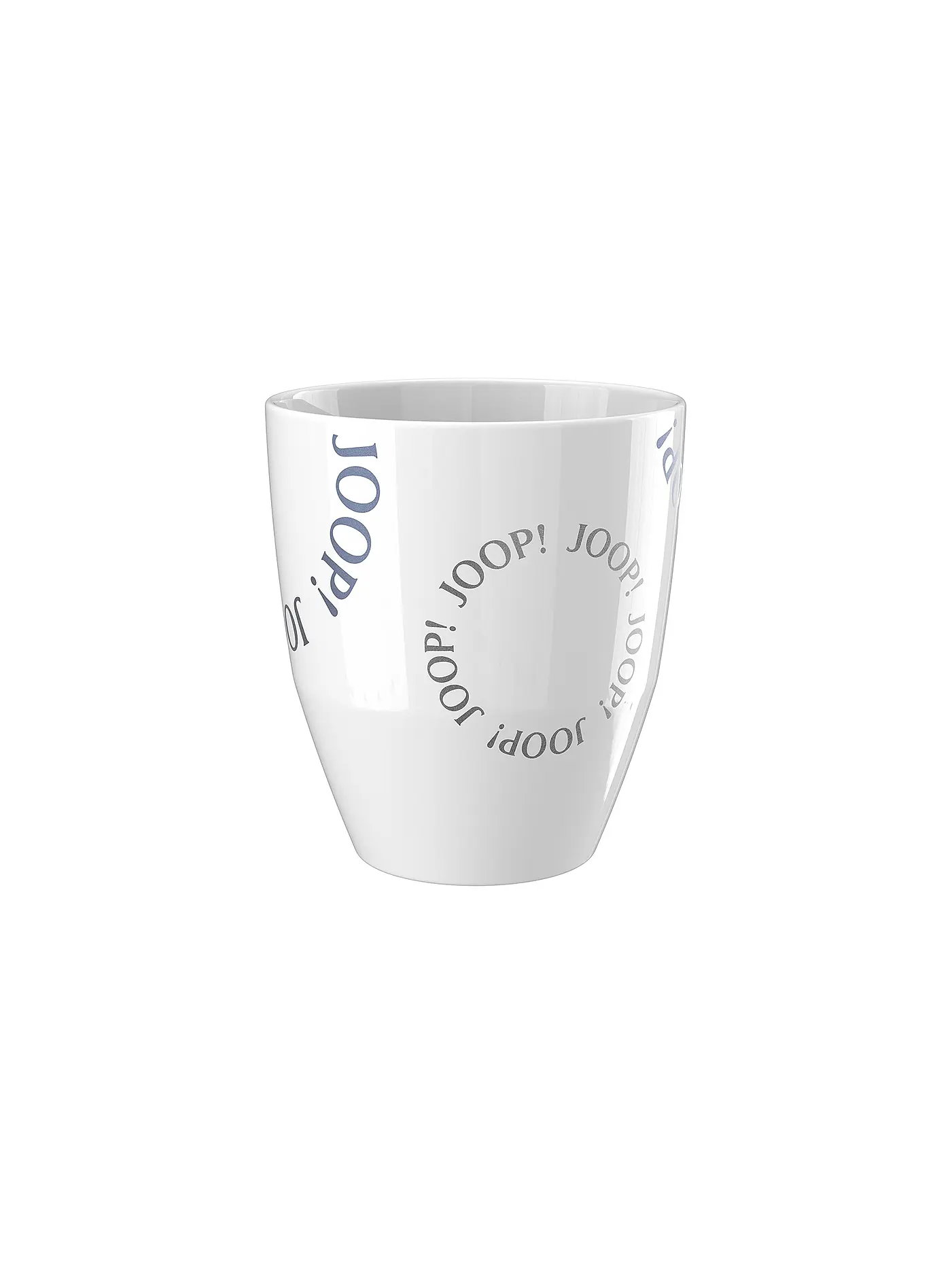 JOOP | Henkelbecher Collectors Mug 8,5x9,5cm Logo Circles | weiss