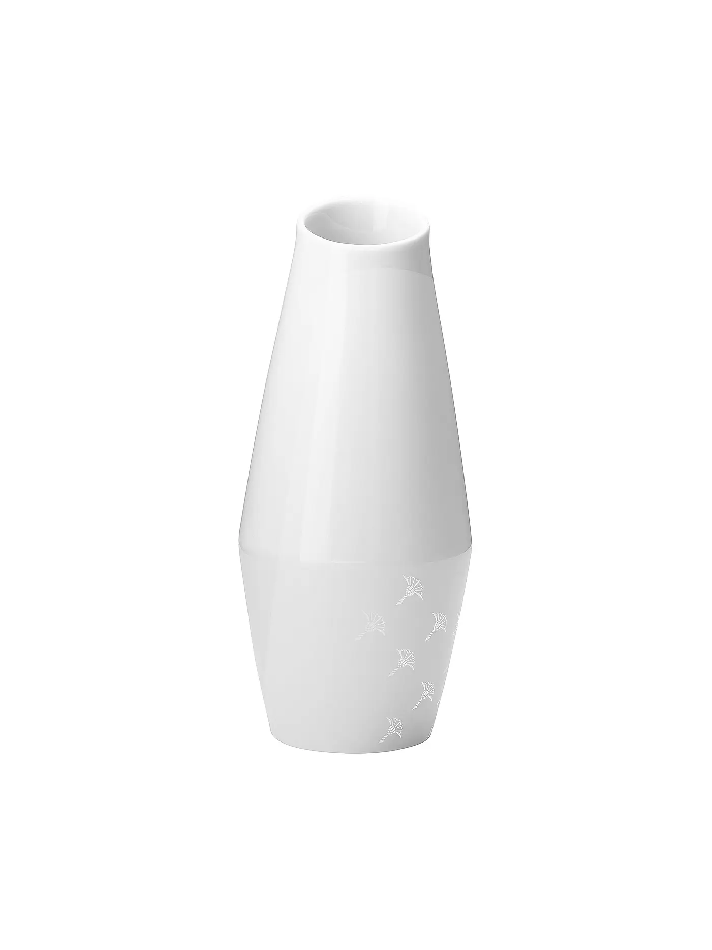 JOOP | Karaffe/Vase 0,47l Faded Cornflower Weiss  | weiss