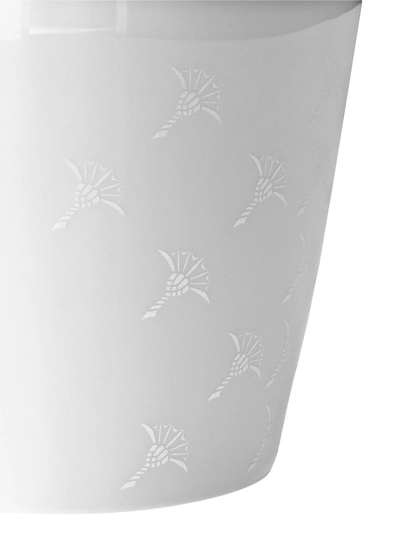 JOOP | Karaffe/Vase 0,47l Faded Cornflower Weiss  | weiss