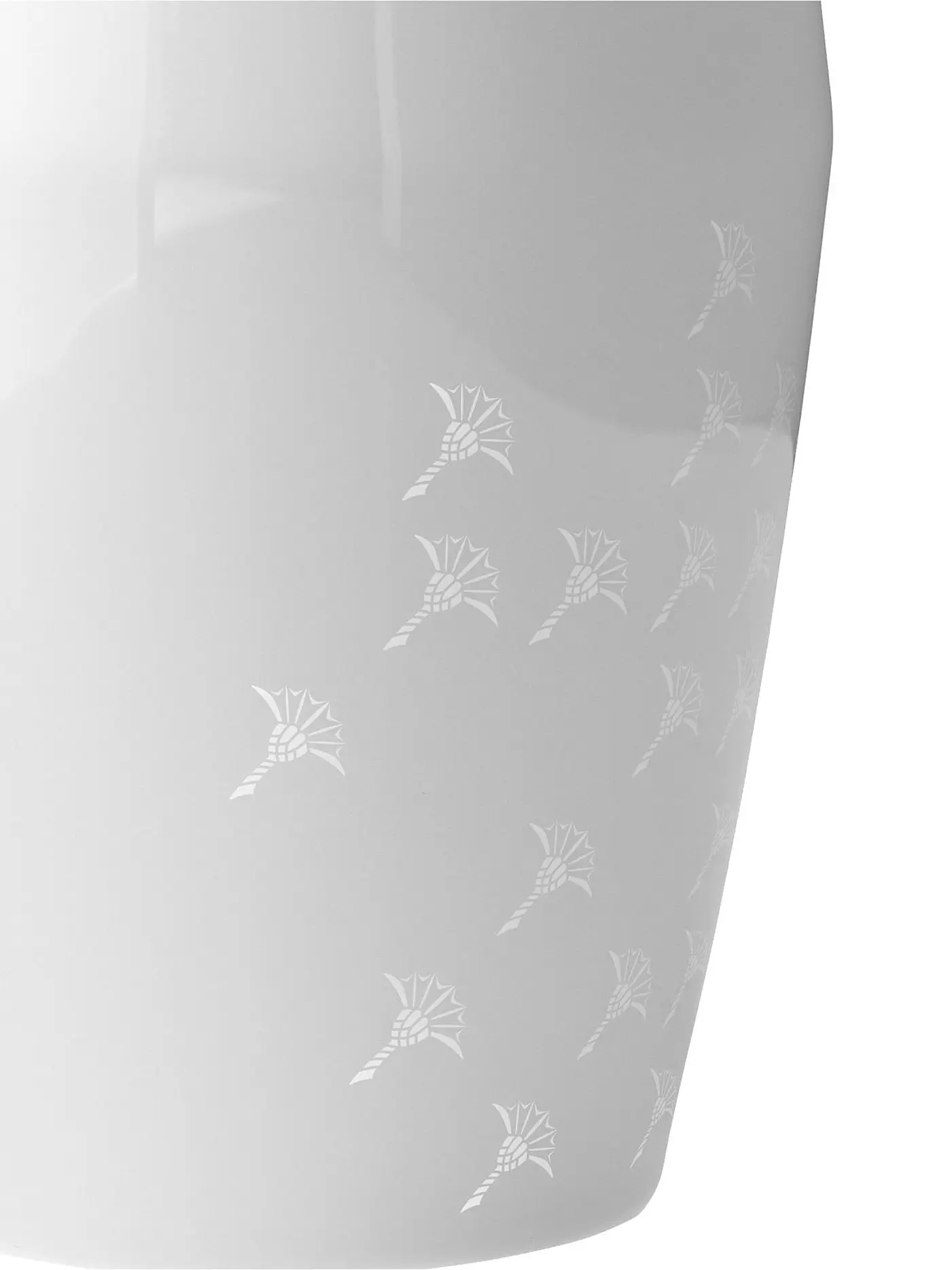 JOOP | Karaffe/Vase 1l Faded Cornflower Weiss | weiss