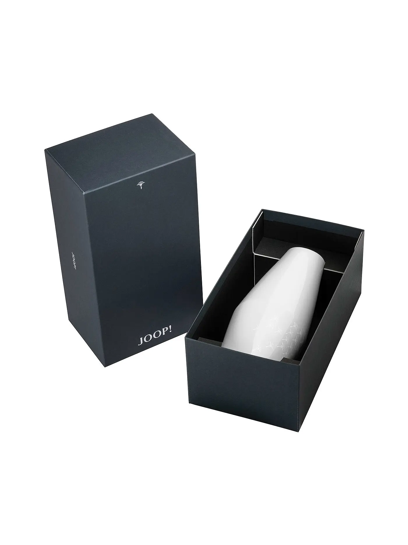 JOOP | Karaffe/Vase 1l Faded Cornflower Weiss | weiss