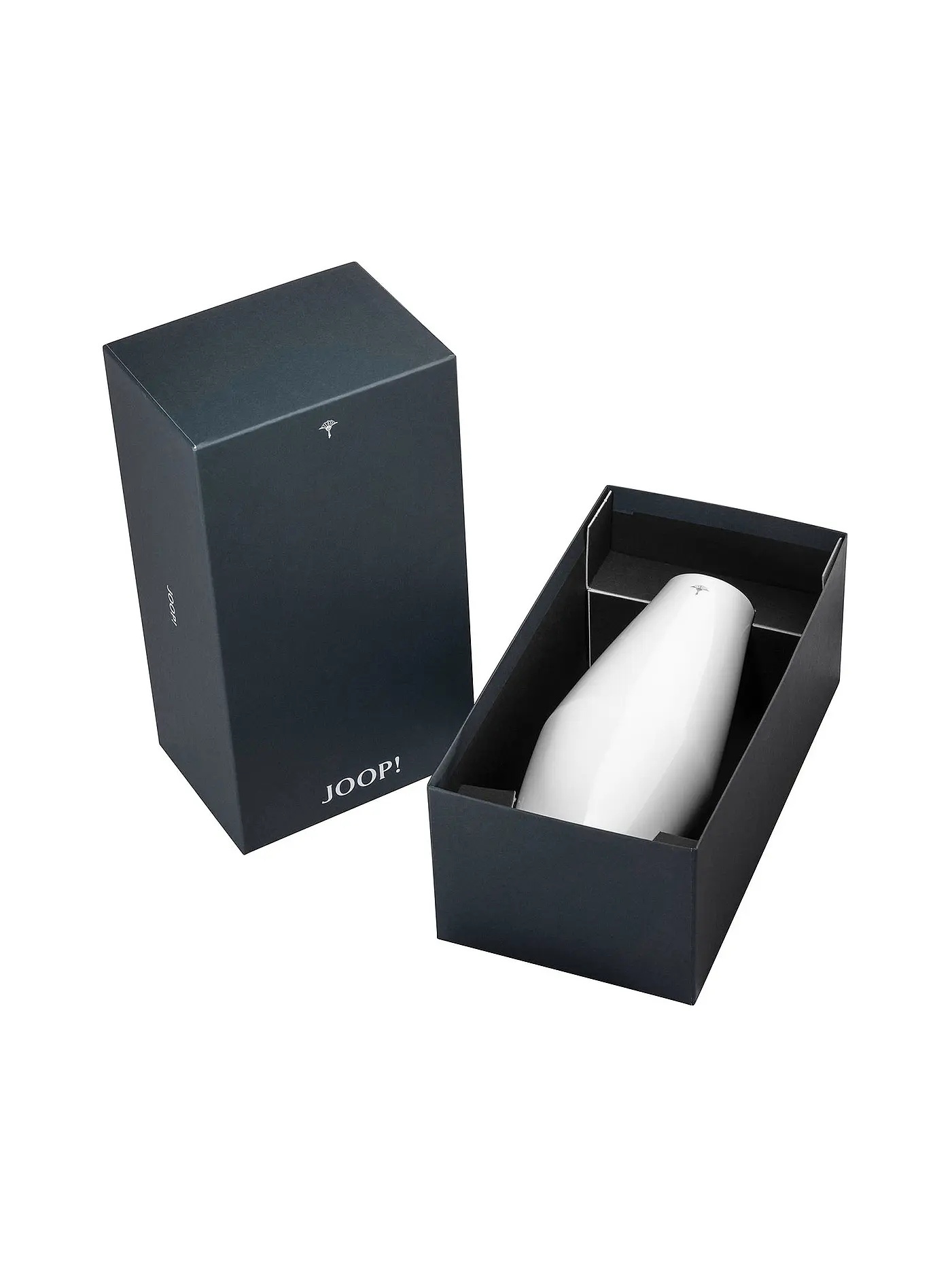 JOOP | Karaffe/Vase 1l Single Cornflower Weiss | weiss