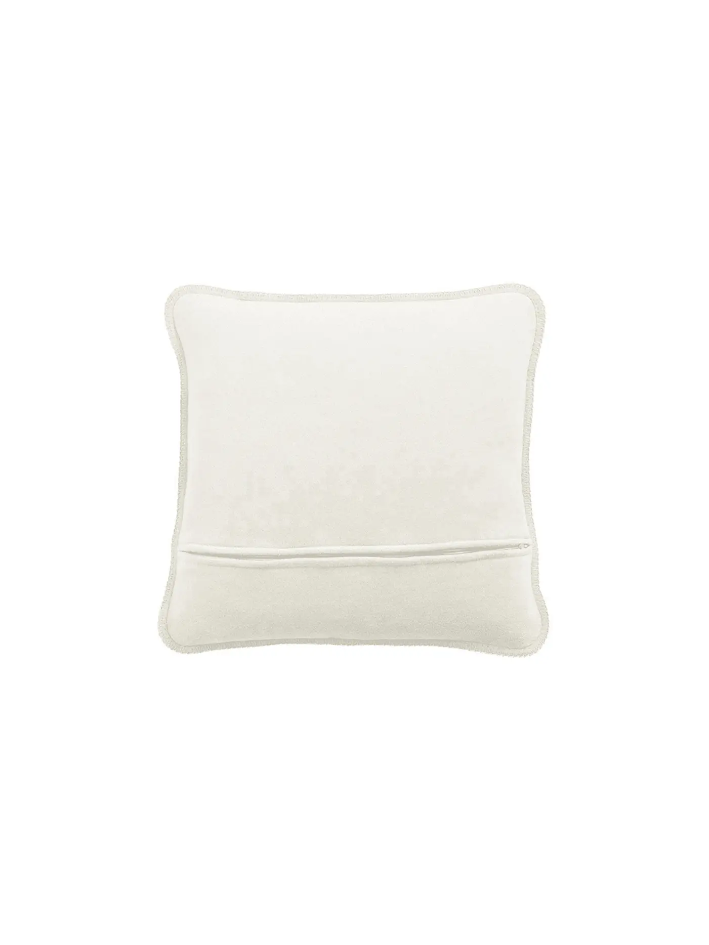 JOOP | Kissenhülle "Uni Doubleface" 50x50cm (Ecru-Feder) | creme