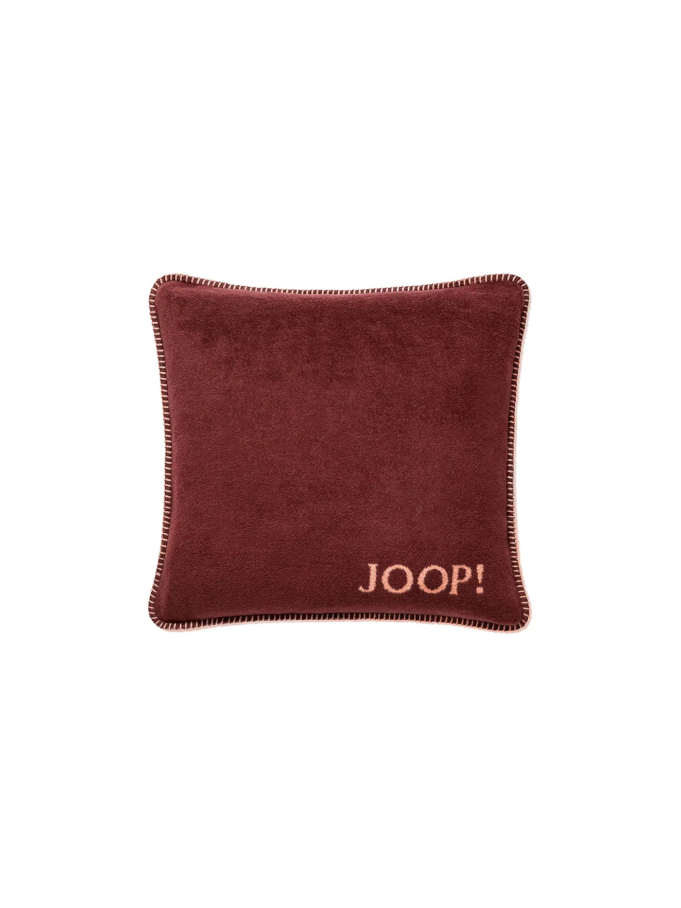 JOOP | Kissenhülle 50x50cm orange-bordeaux | orange