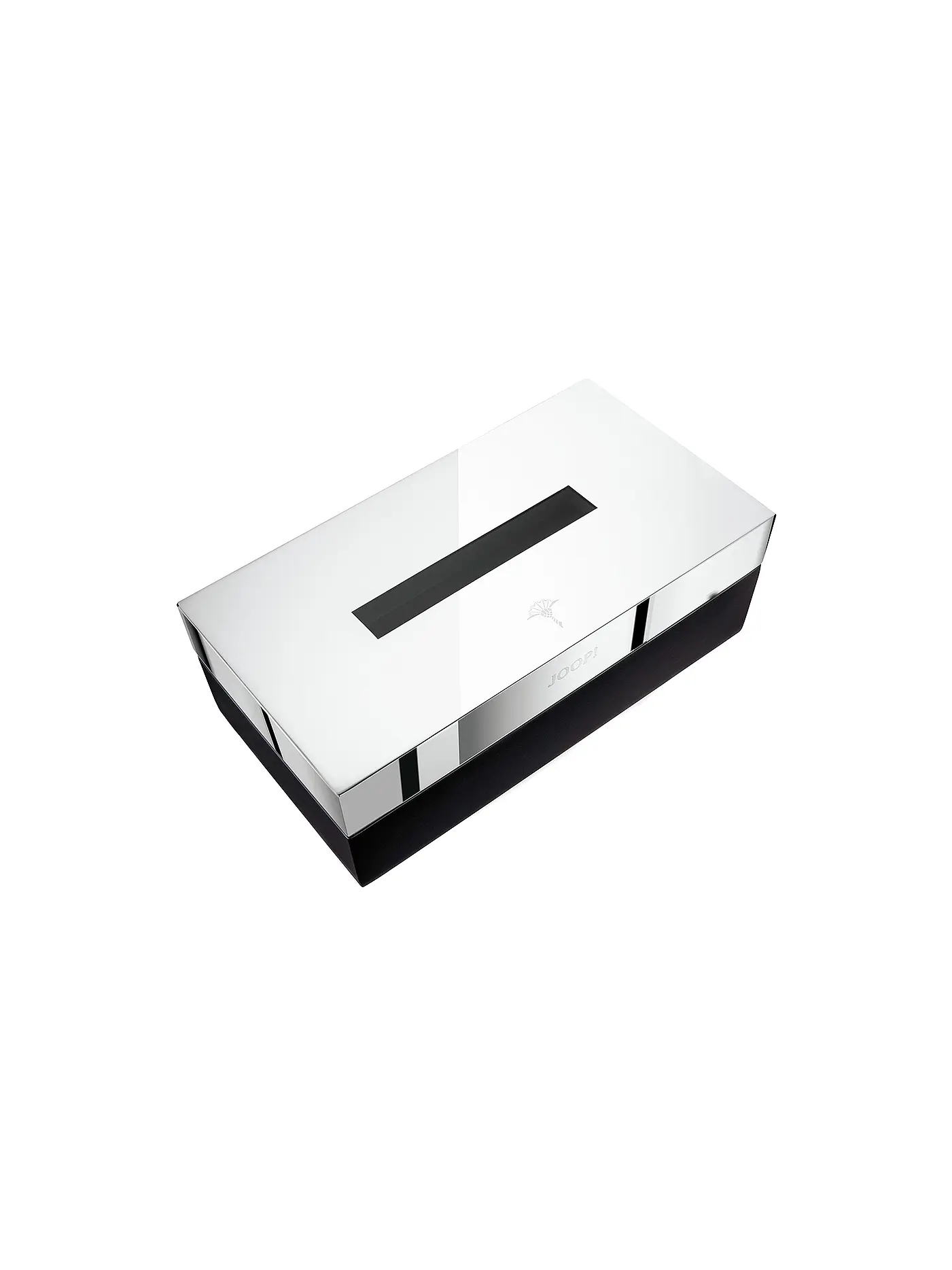 JOOP | Kleenexbox Chromeline Black 23x12cm | schwarz