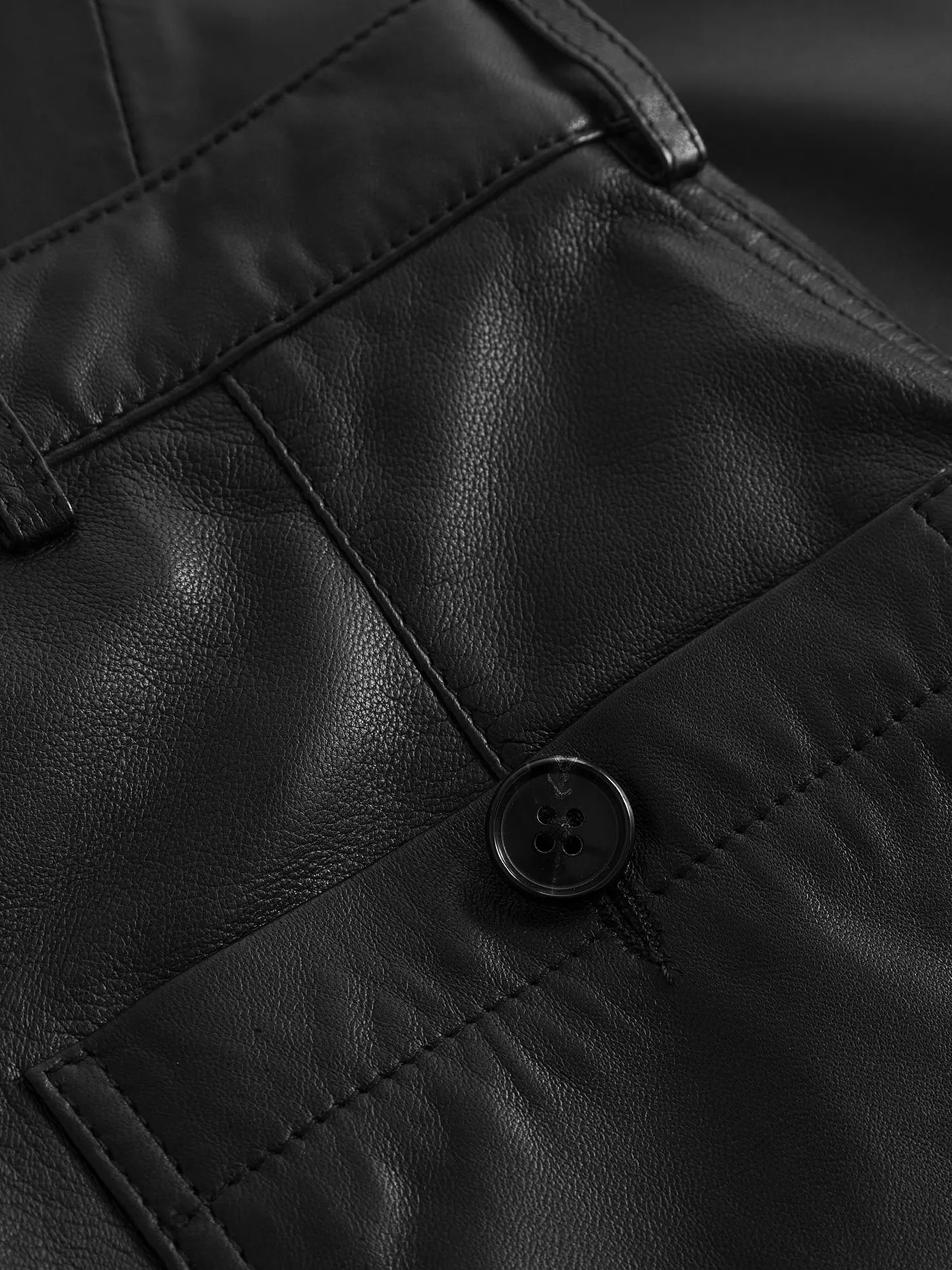 JOOP | Lederhose | schwarz