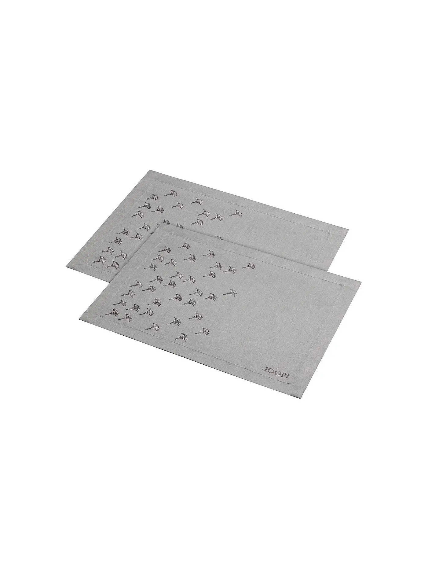 JOOP | Platzset 2er Faded Cornflower 36x48cm Platin | grau