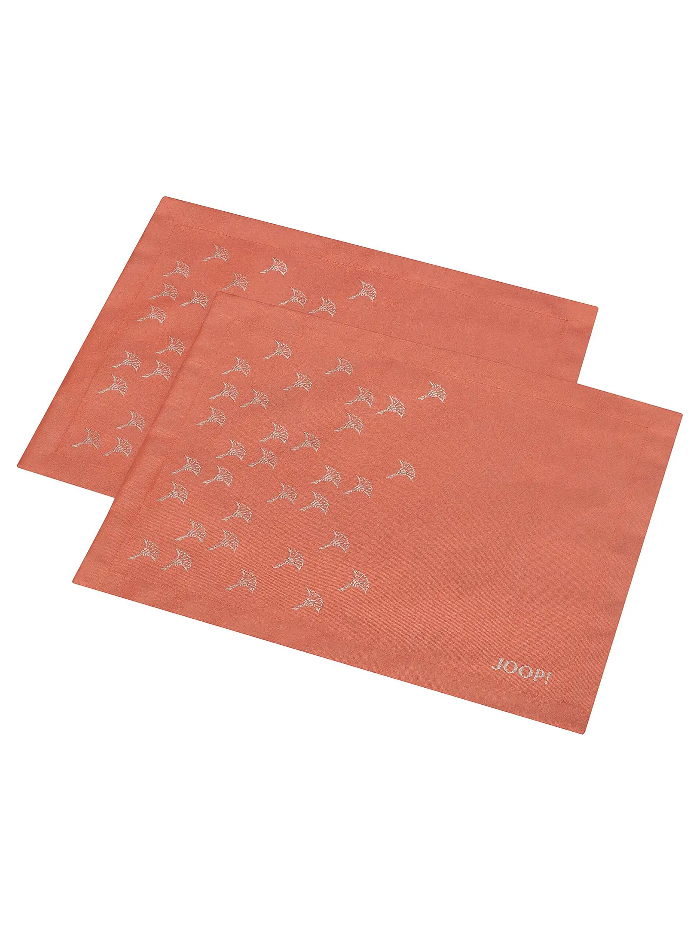 JOOP | Platzset 2er Set FADED CORNFLOWER Apricot | koralle