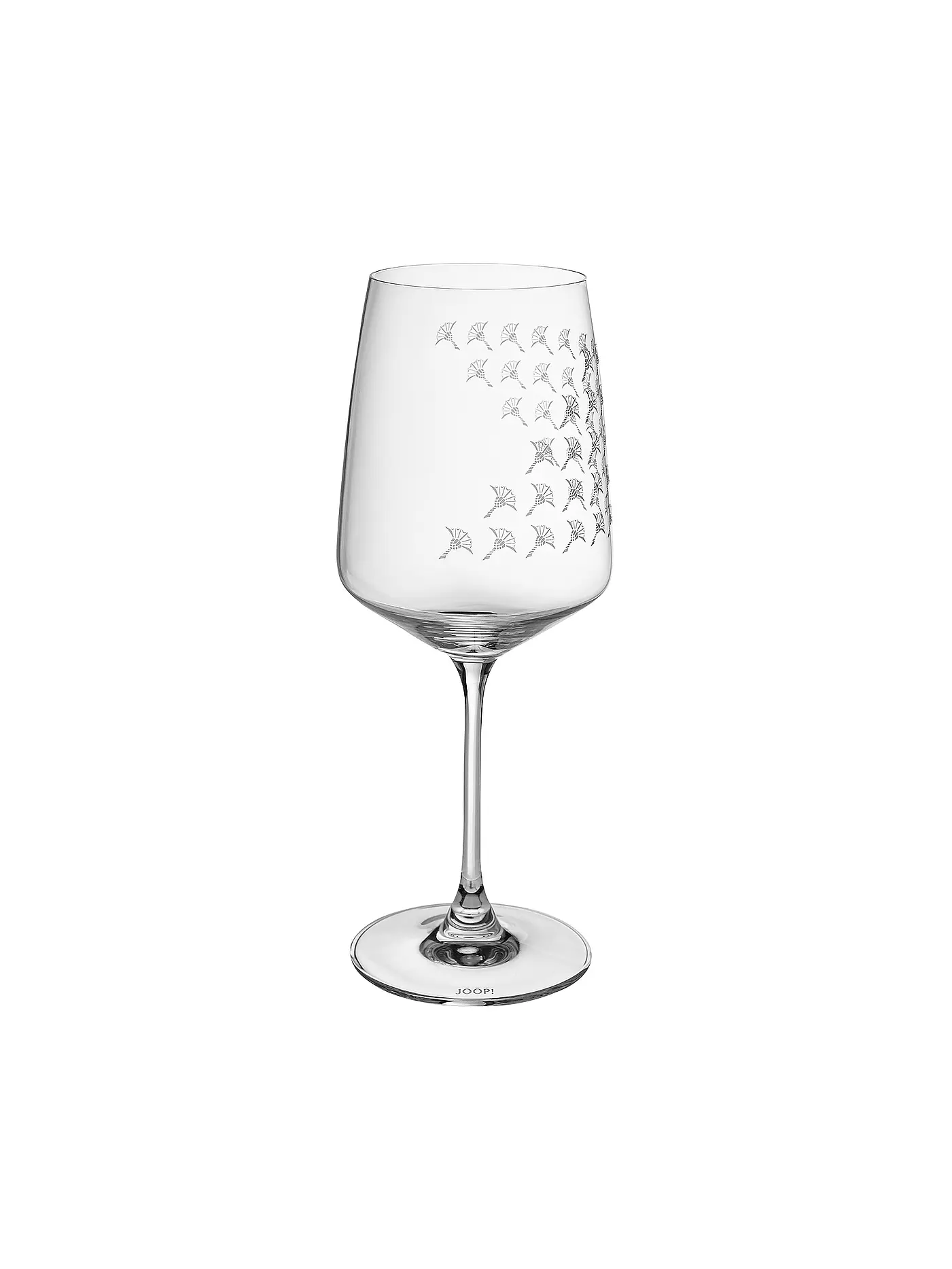 JOOP | Rotweinglas 2er Set 0,52l Faded Cornflower | transparent