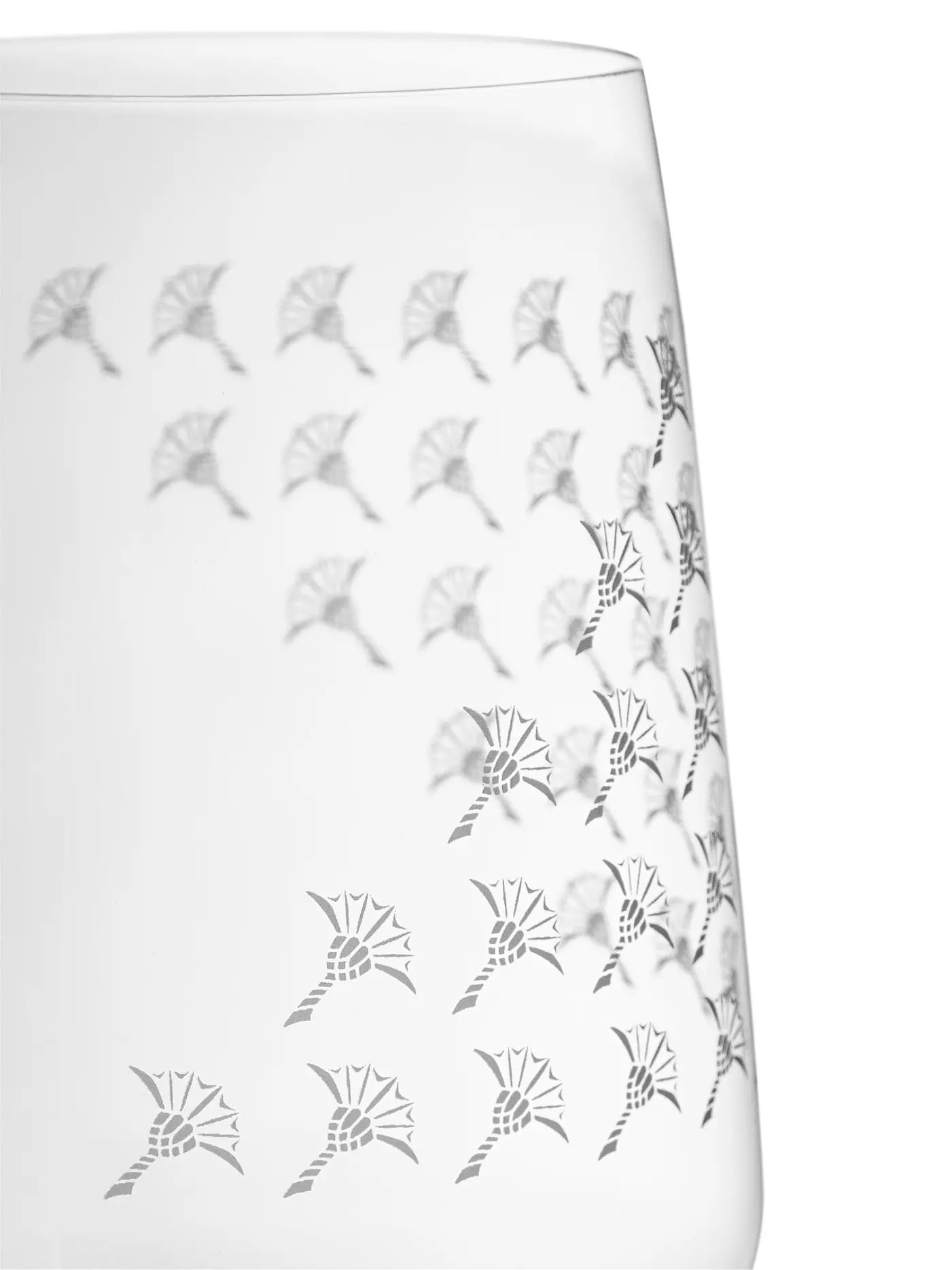 JOOP | Rotweinglas 2er Set 0,52l Faded Cornflower | transparent