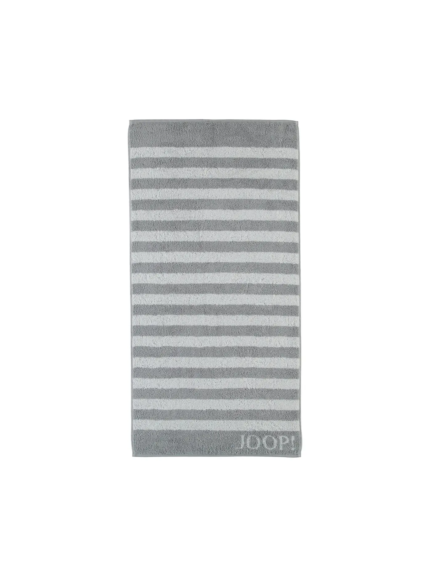 JOOP | Saunatuch "Stripes" 80x200cm (silber) | grau
