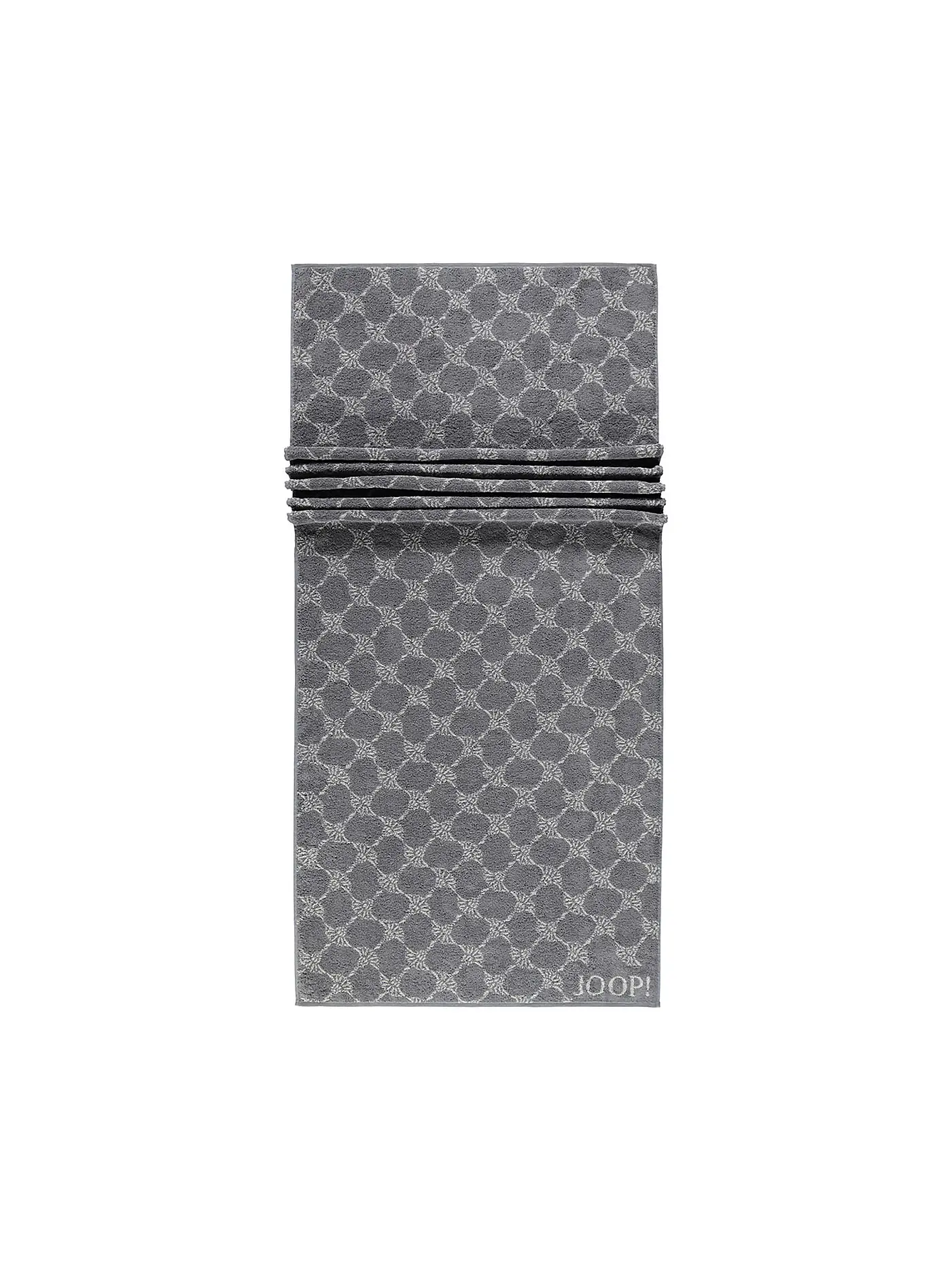 JOOP | Saunatuch "Cornflower" 80x200cm (graphit) | grau