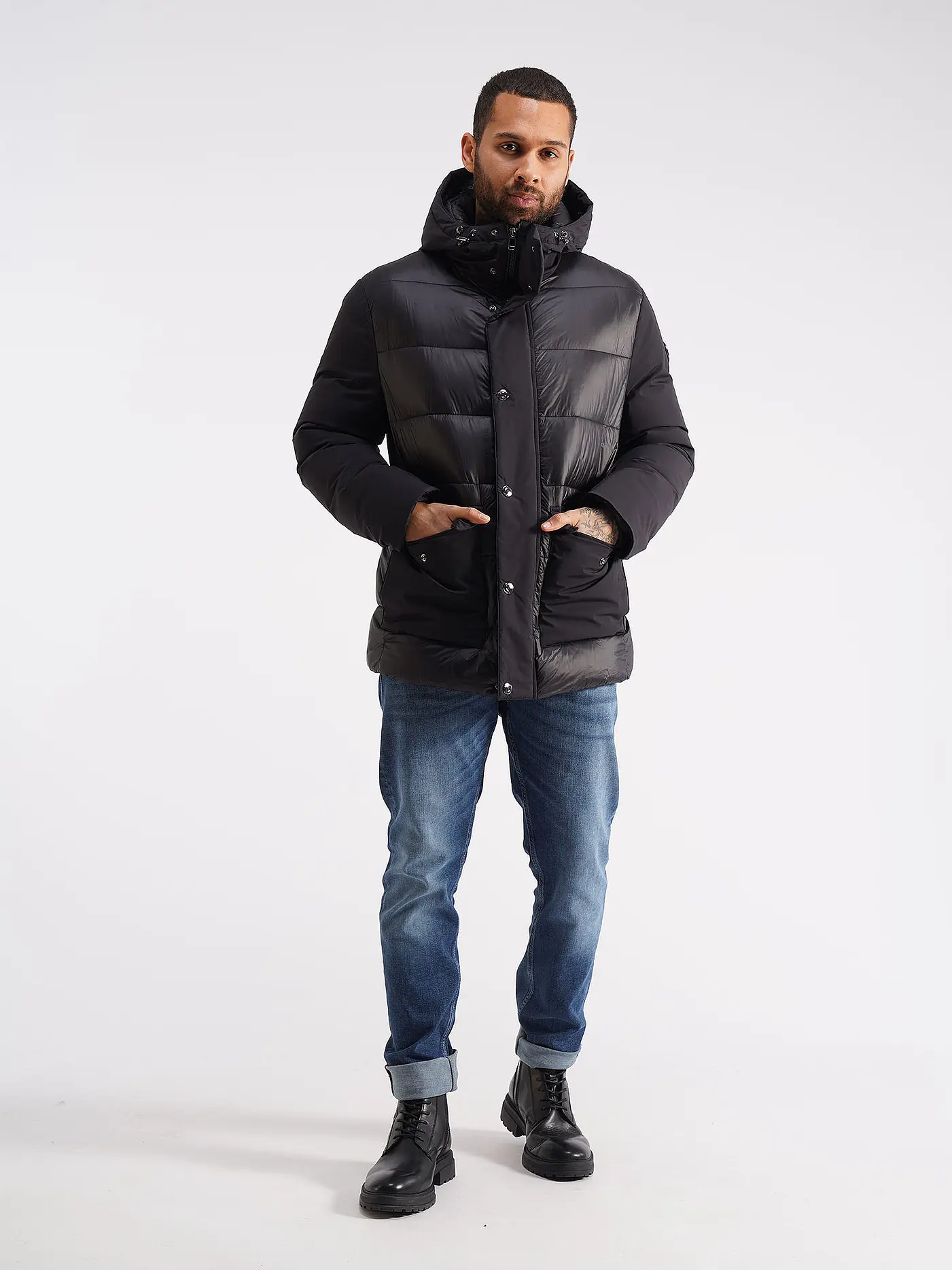 JOOP | Steppjacke MATMIX | schwarz