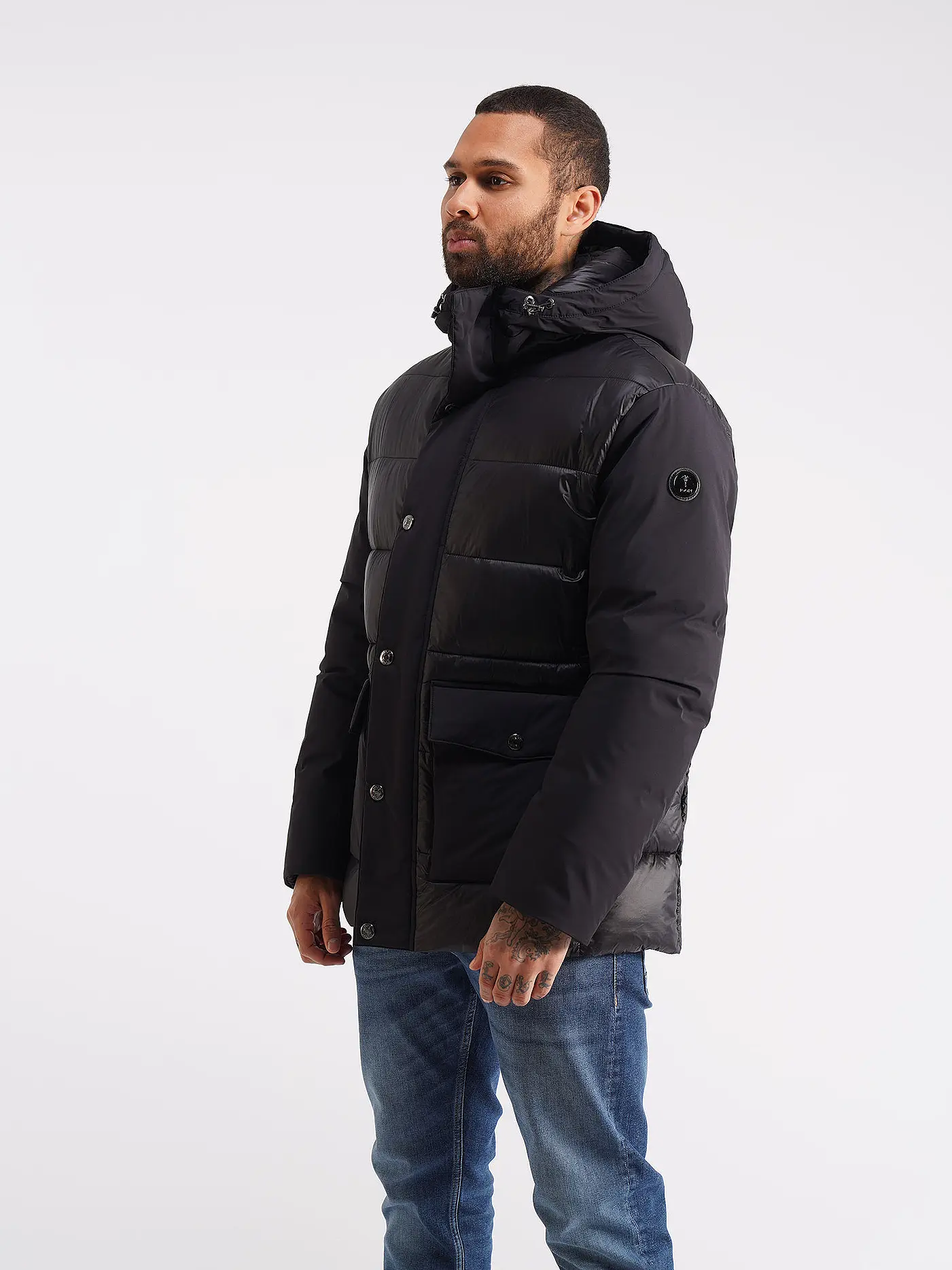 JOOP | Steppjacke MATMIX | schwarz