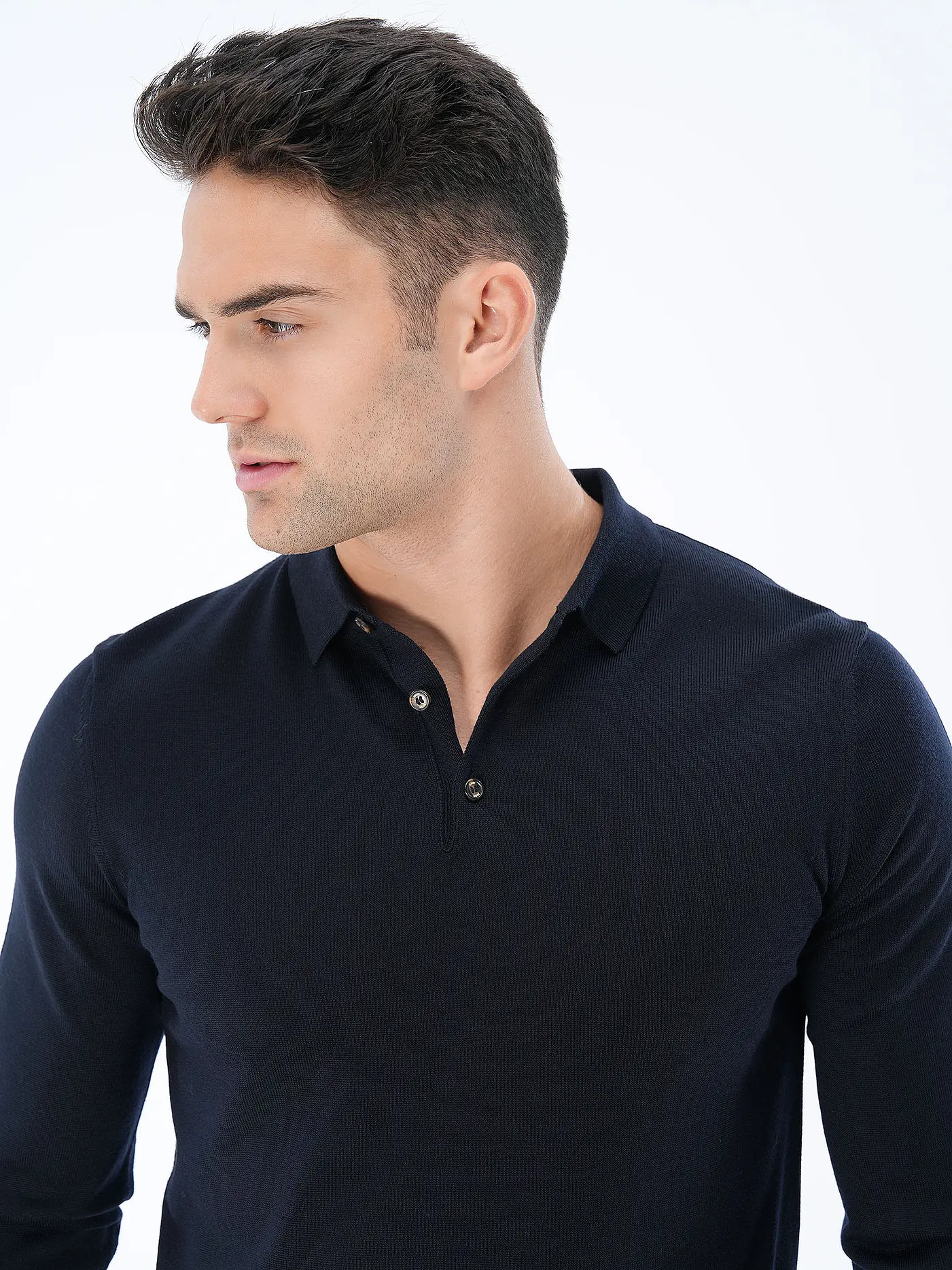 JOOP | Strickpolo DONDO  | blau