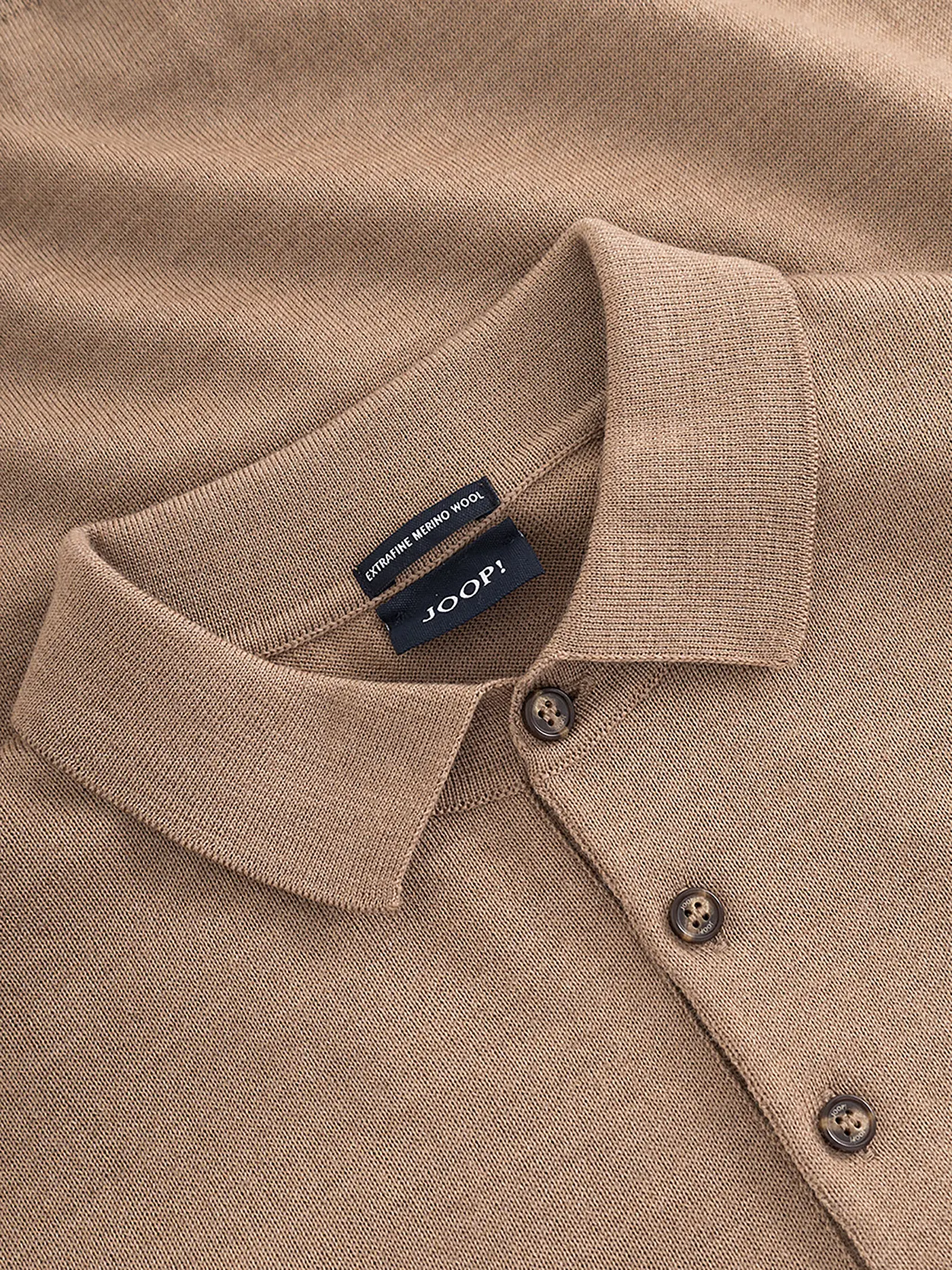 JOOP | Strickpolo DONDO  | camel