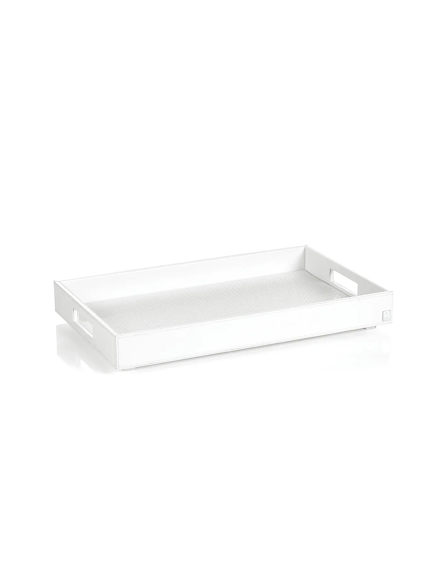 JOOP | Tablett rechteckig gross Homeline Grau | weiss