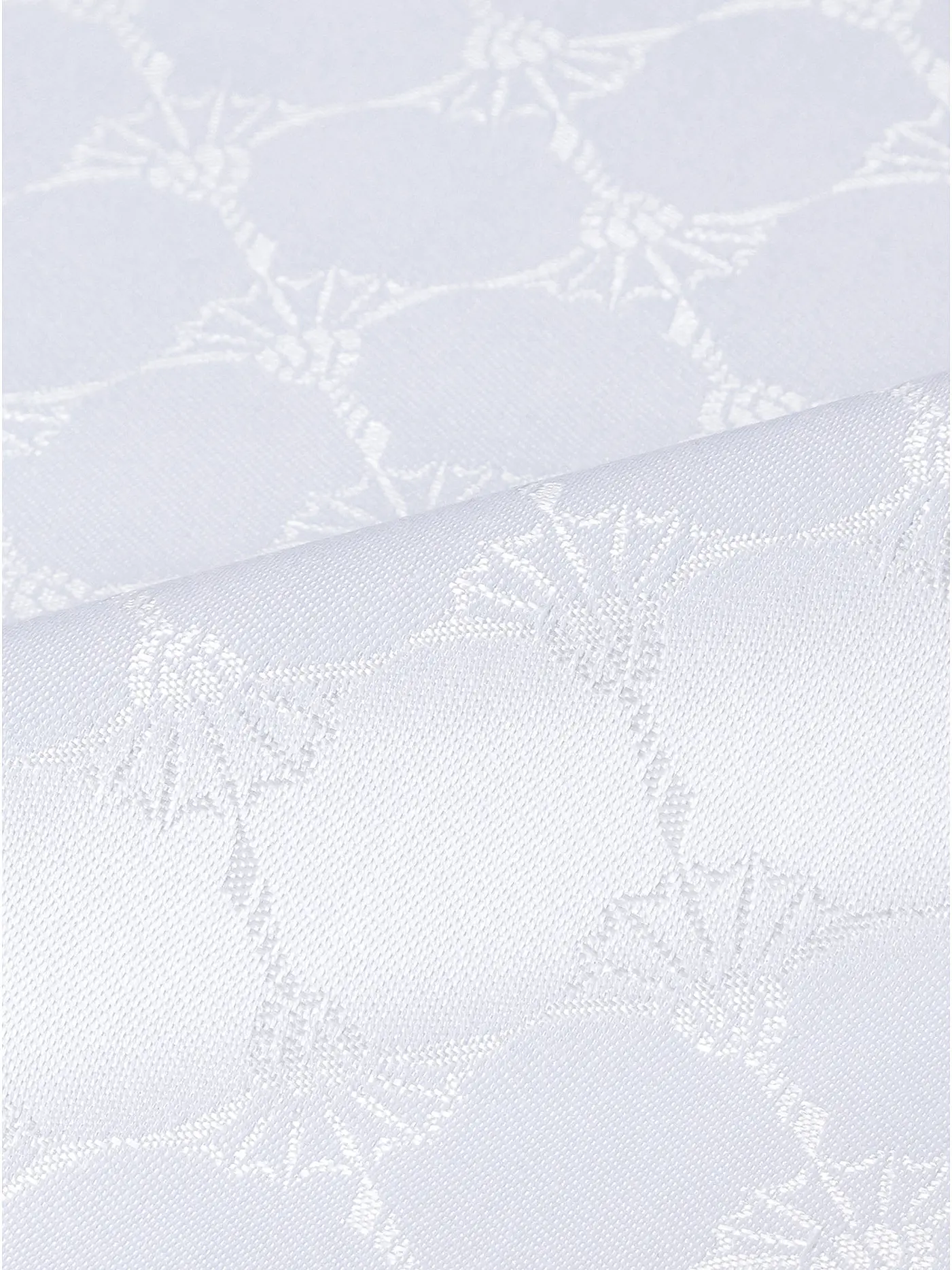 JOOP | Tischdecke 140x190cm Cornflower Allover Weiss | weiss
