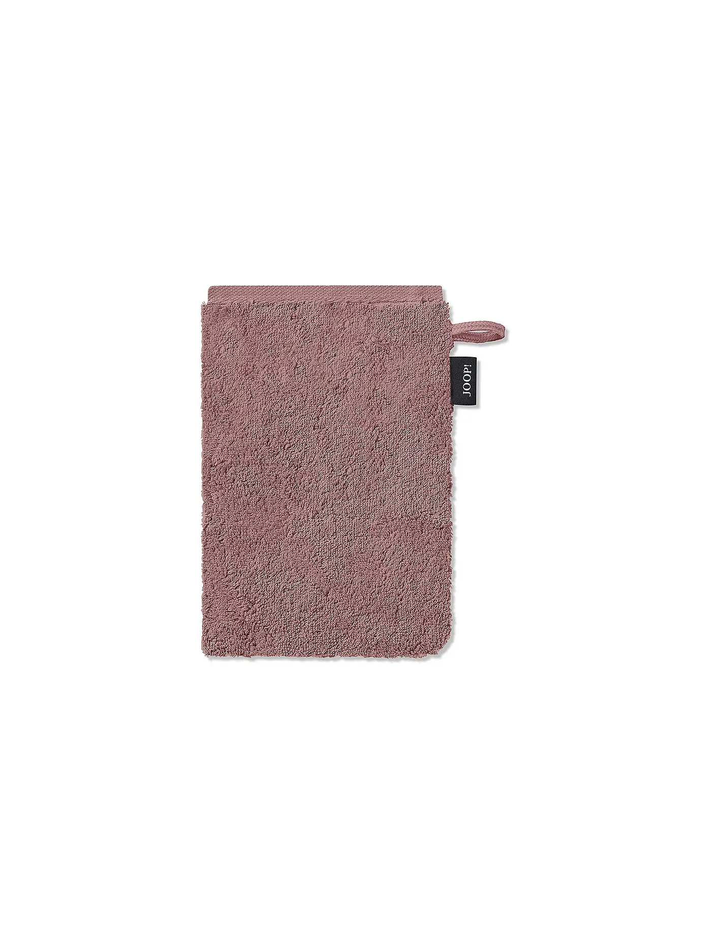 JOOP | Waschhandschuh CLASSIC DOUBLEFACE 16x22cm Denim | rosa