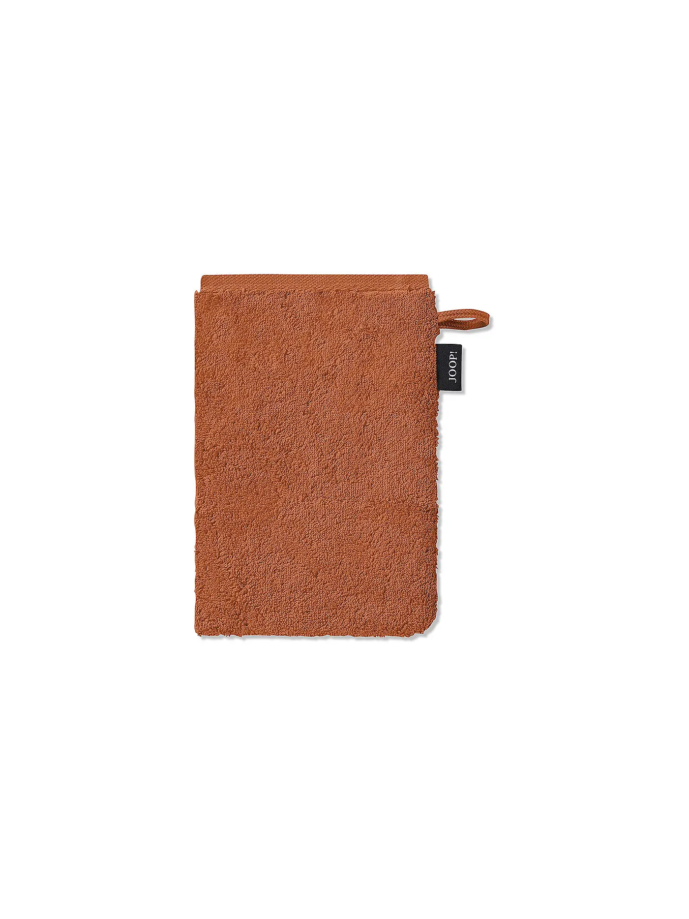 JOOP | Waschhandschuh CLASSIC DOUBLEFACE 16x22cm Denim | orange