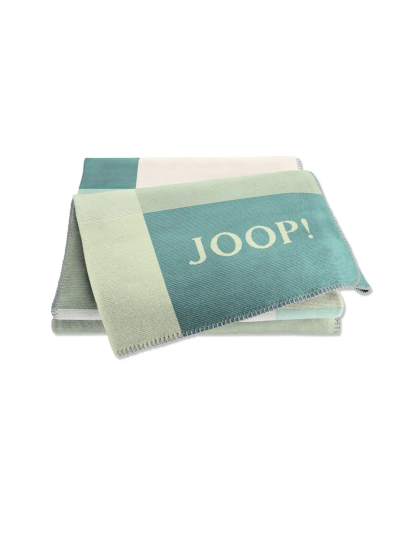 JOOP | Wohndecke 150x200cm MOSAIC aqua-stein | mint