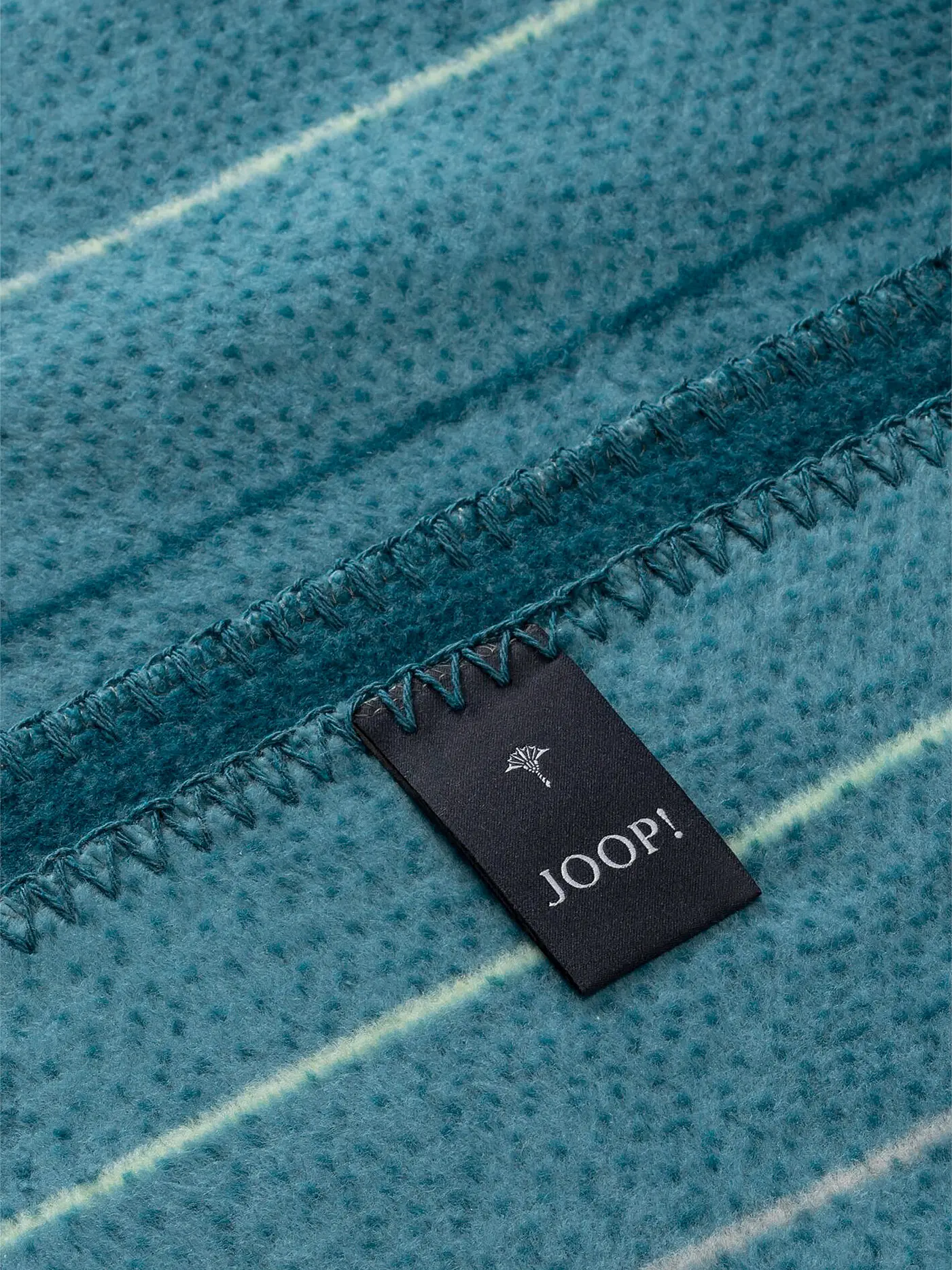 JOOP | Wohndecke 150x200cm MOVE Aqua | petrol