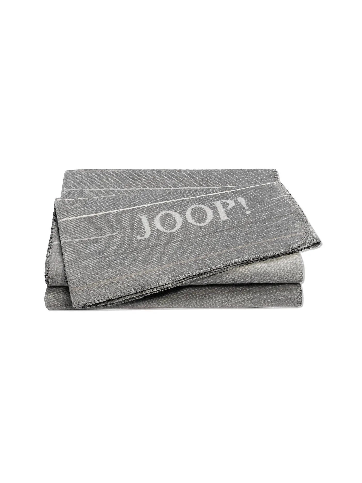 JOOP | Wohndecke 150x200cm MOVE Stein | hellgrau