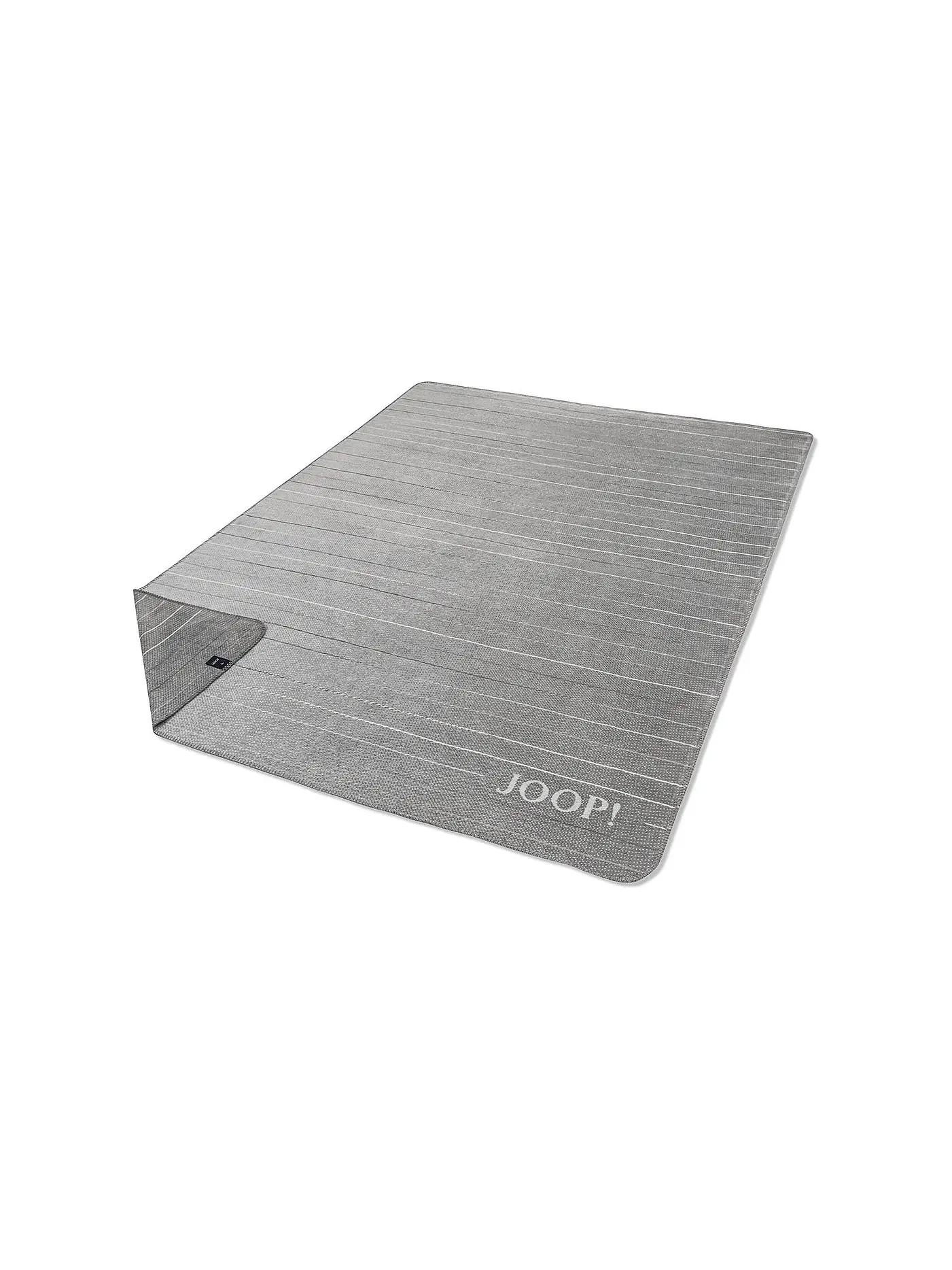 JOOP | Wohndecke 150x200cm MOVE Stein | hellgrau