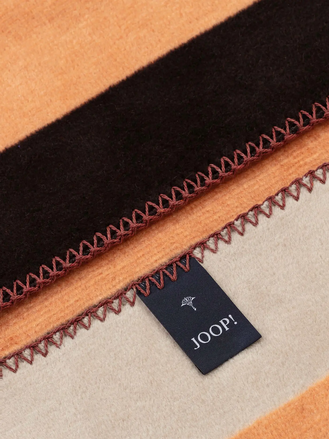 JOOP | Wohndecke TONE Copper 150x200cm  | orange