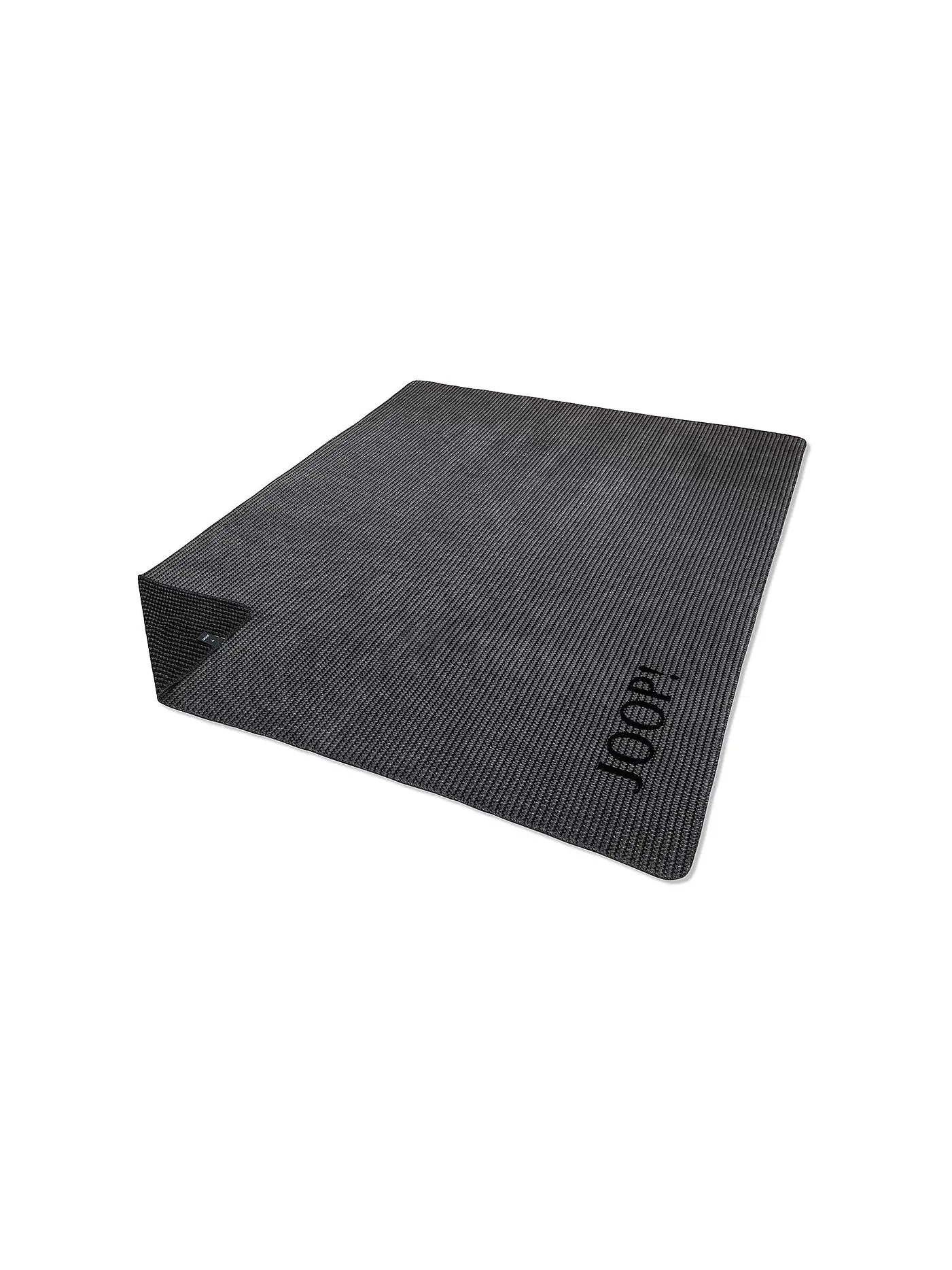 JOOP | Wohndecke WOVEN 150x200cm Schwarz | schwarz