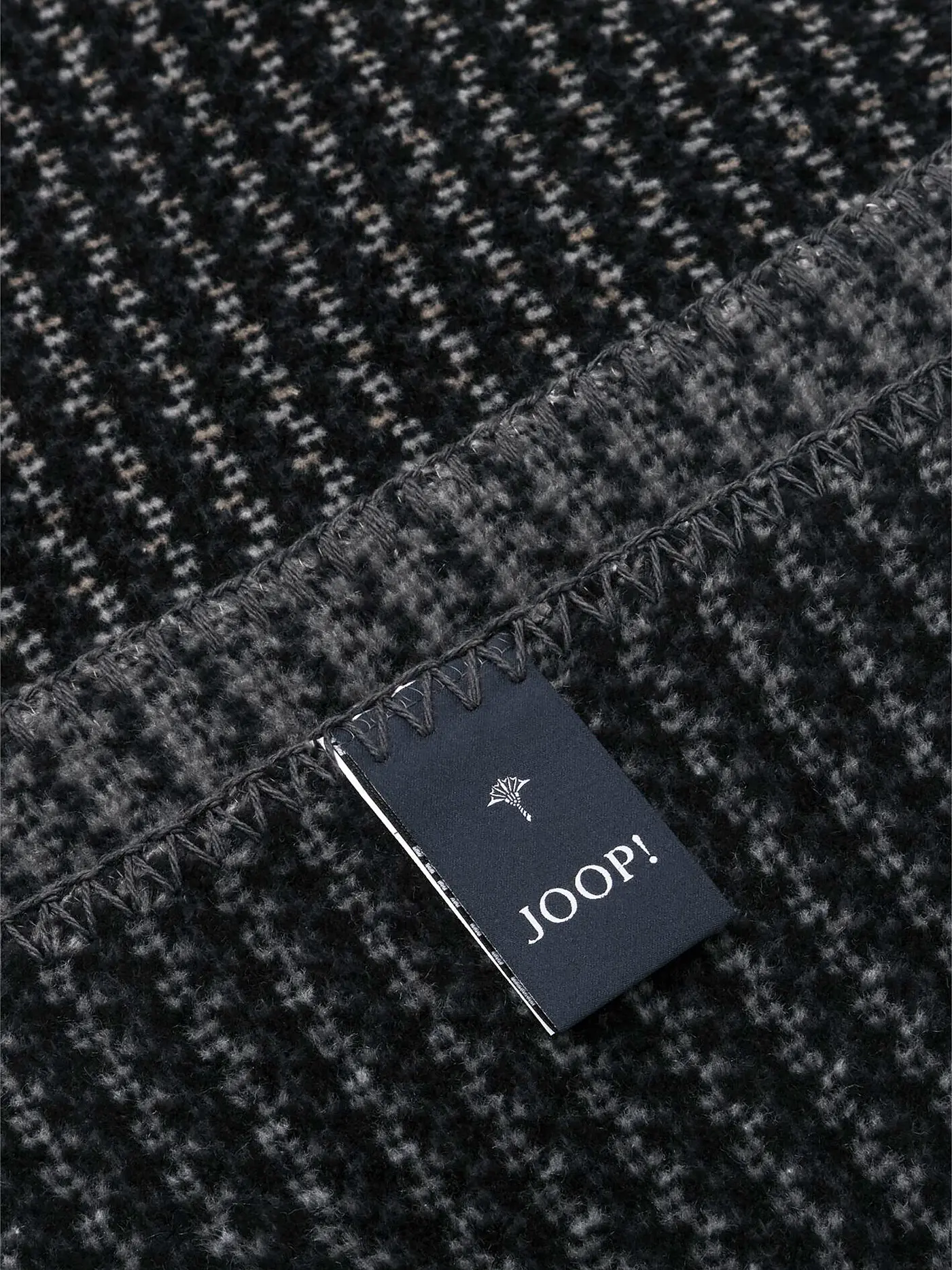 JOOP | Wohndecke WOVEN 150x200cm Schwarz | schwarz