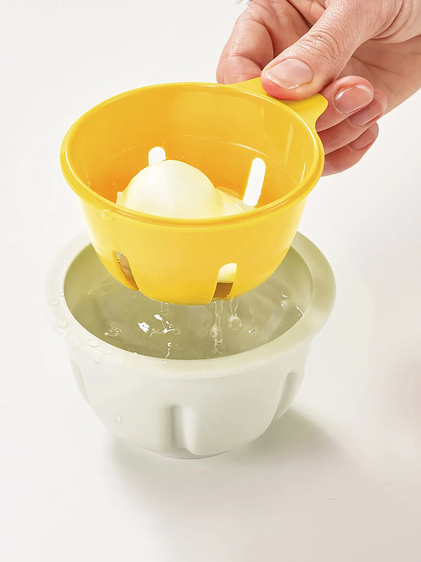 JOSEPH JOSEPH | M-Poach™ Mikrowellen-Eier-Pochierer | weiss