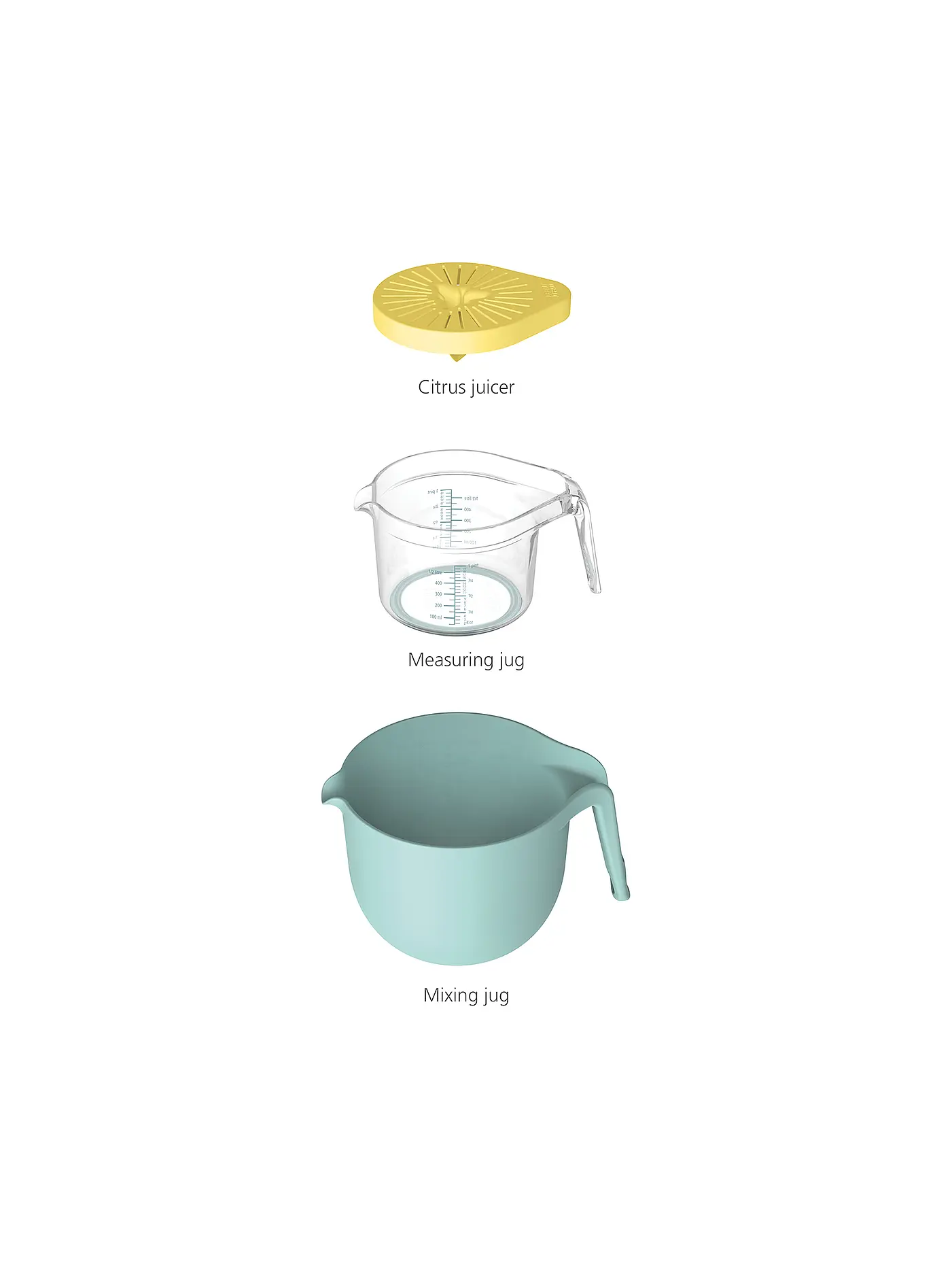 JOSEPH JOSEPH | Nest™ Back-Schüssel Set 3tlg | blau