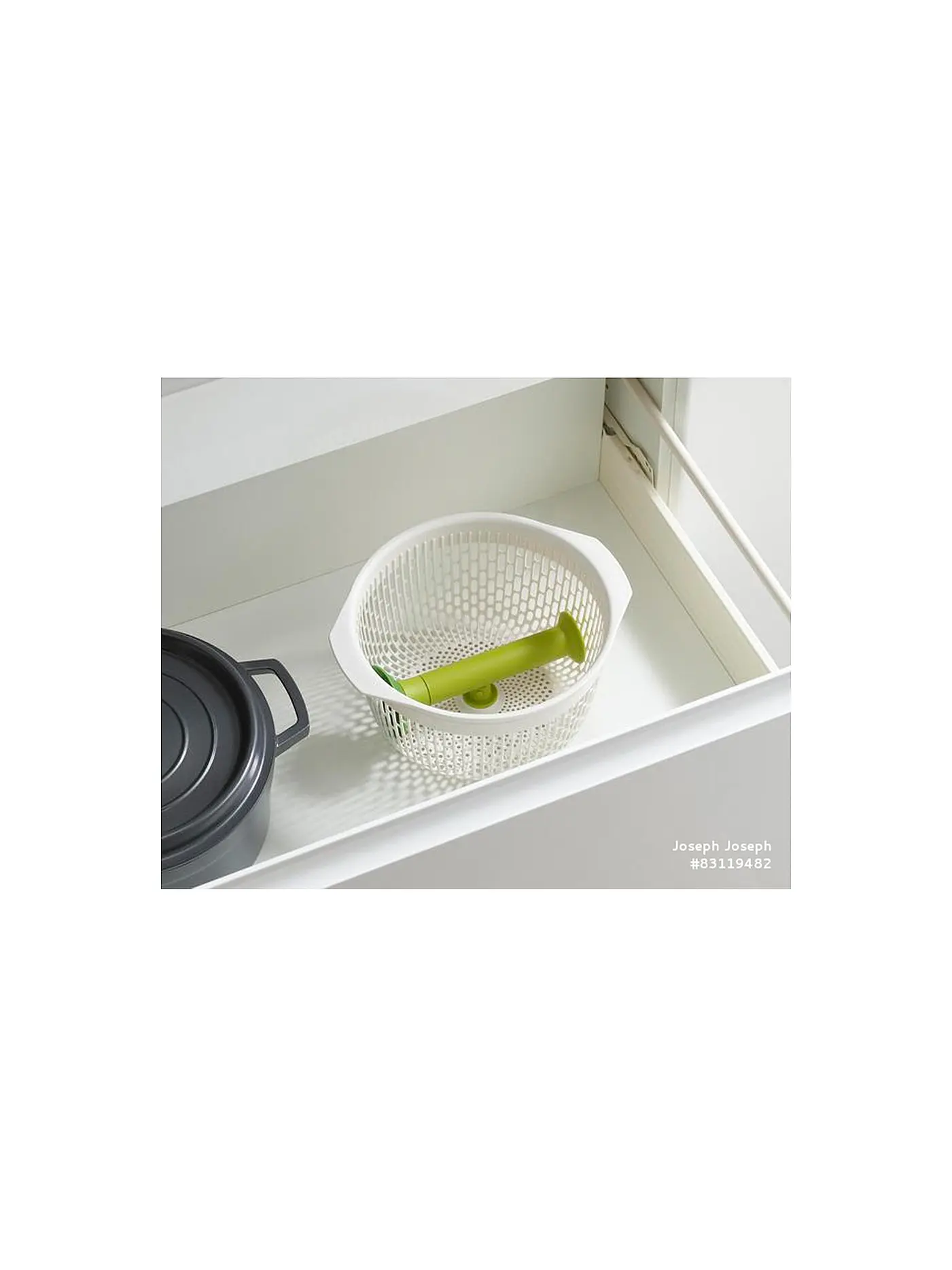 JOSEPH JOSEPH | Salatschleuder Spindola™ 25,8cm | weiss