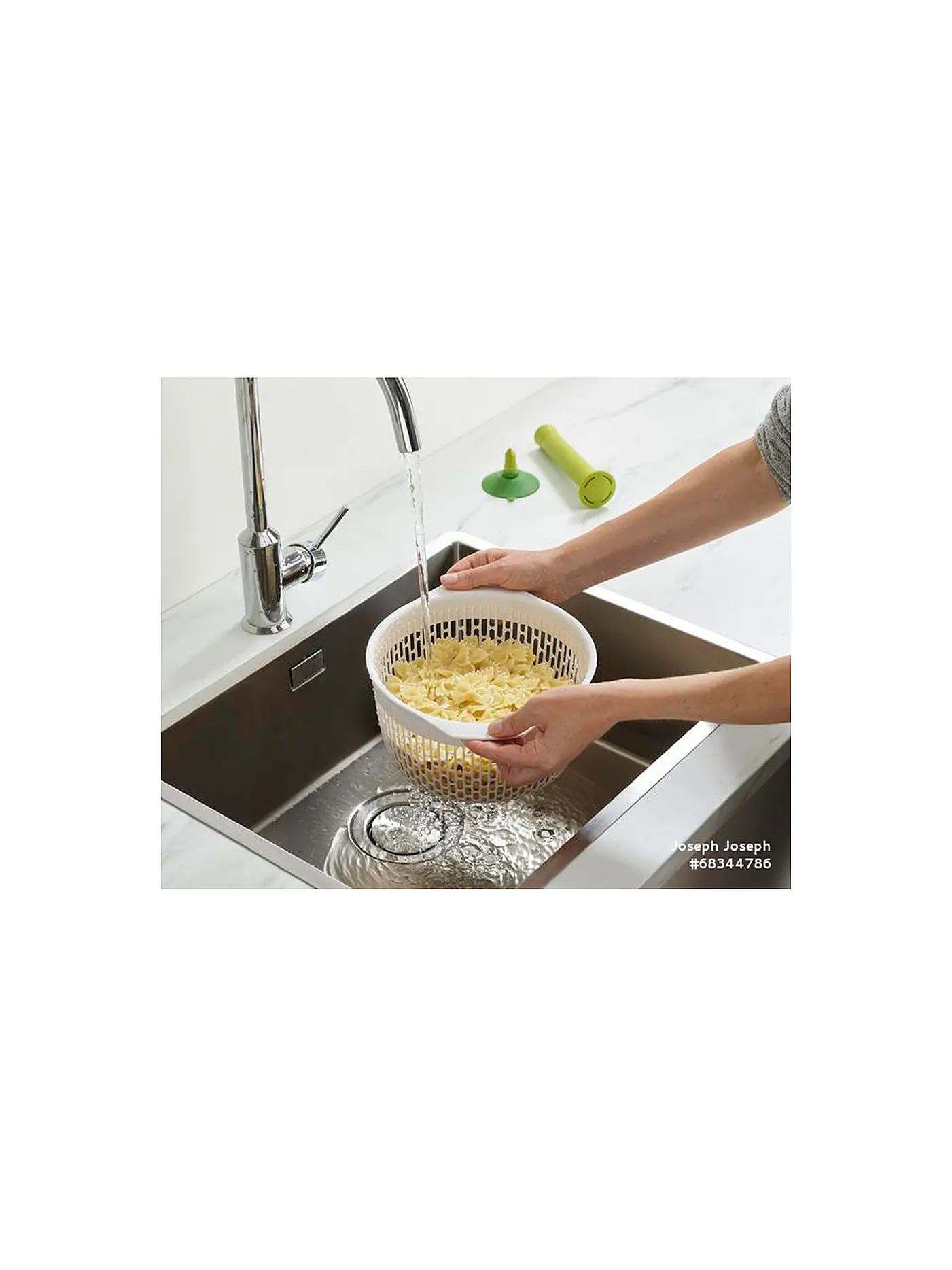 JOSEPH JOSEPH | Salatschleuder Spindola™ 25,8cm | weiss