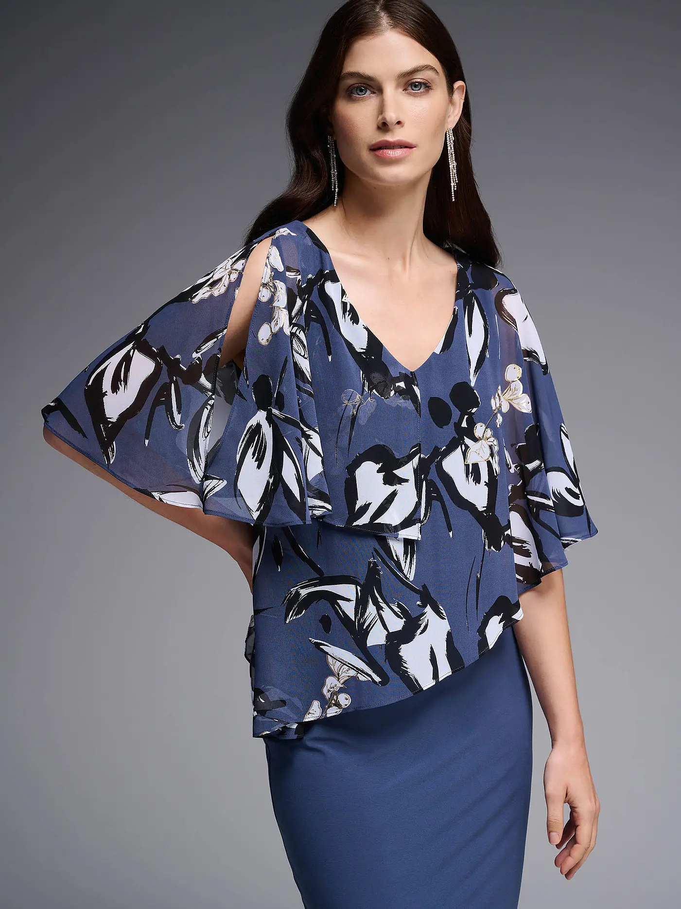 JOSEPH RIBKOFF |  Kleid | blau