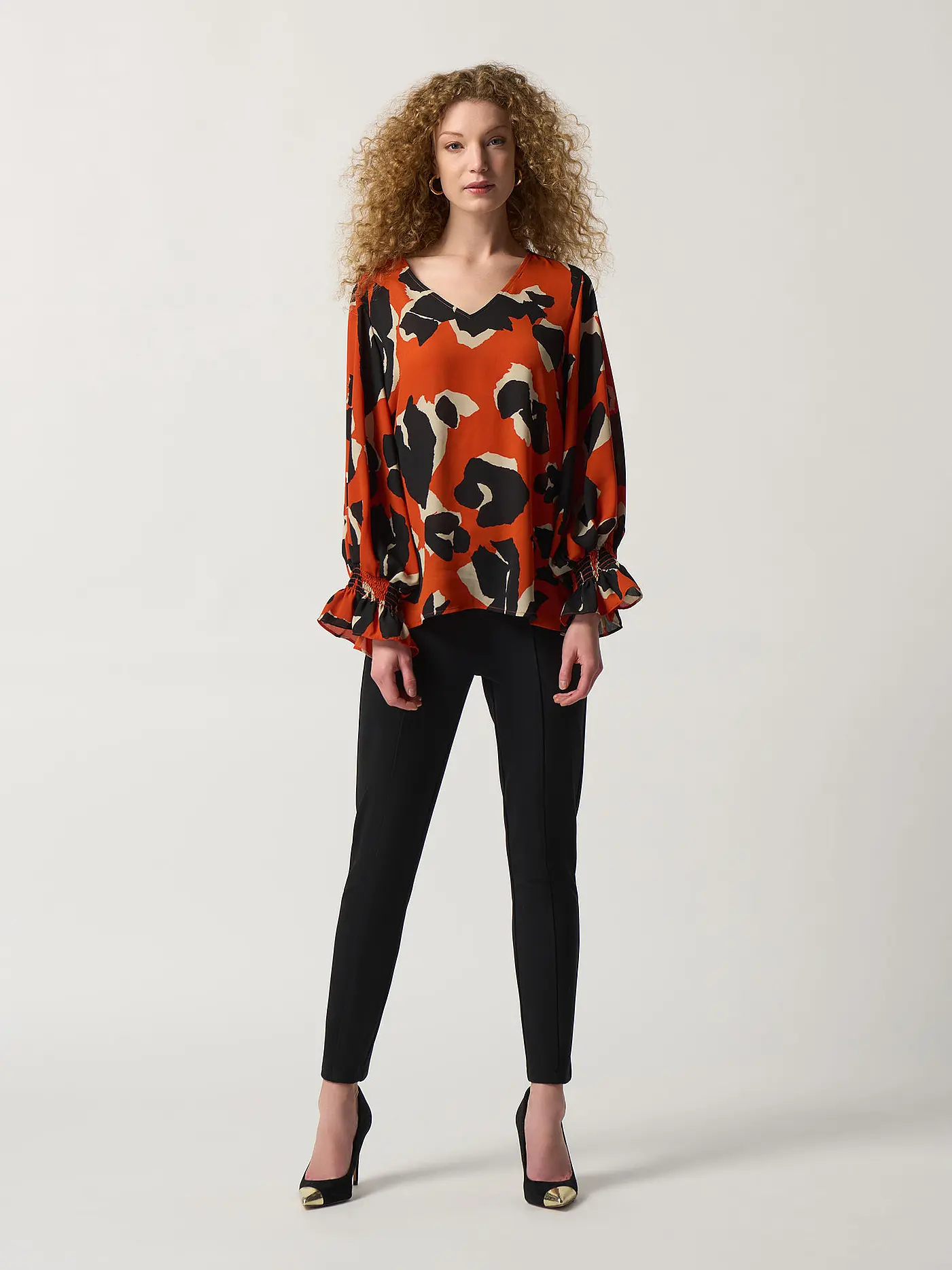 JOSEPH RIBKOFF | Bluse | orange