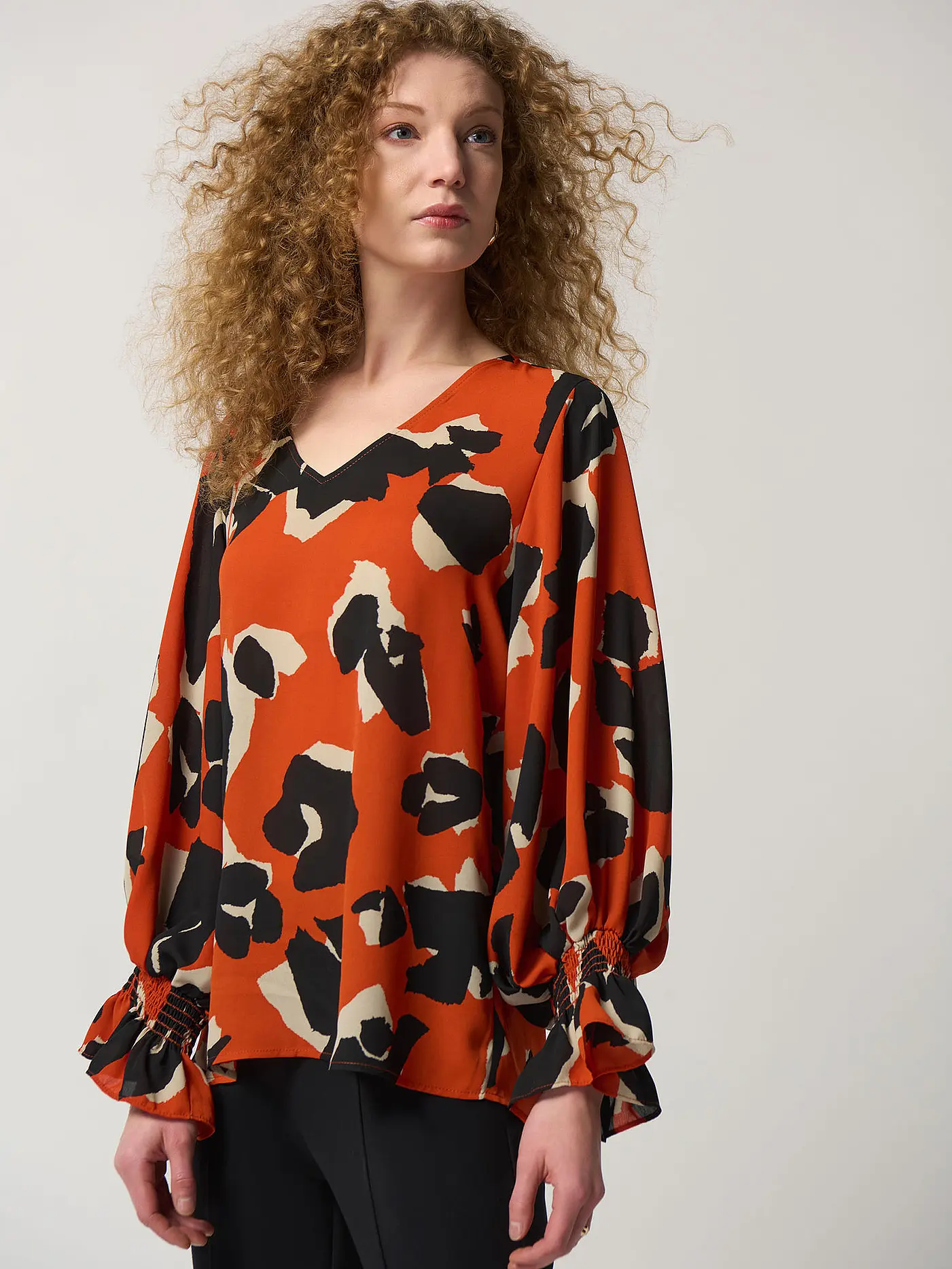 JOSEPH RIBKOFF | Bluse | orange