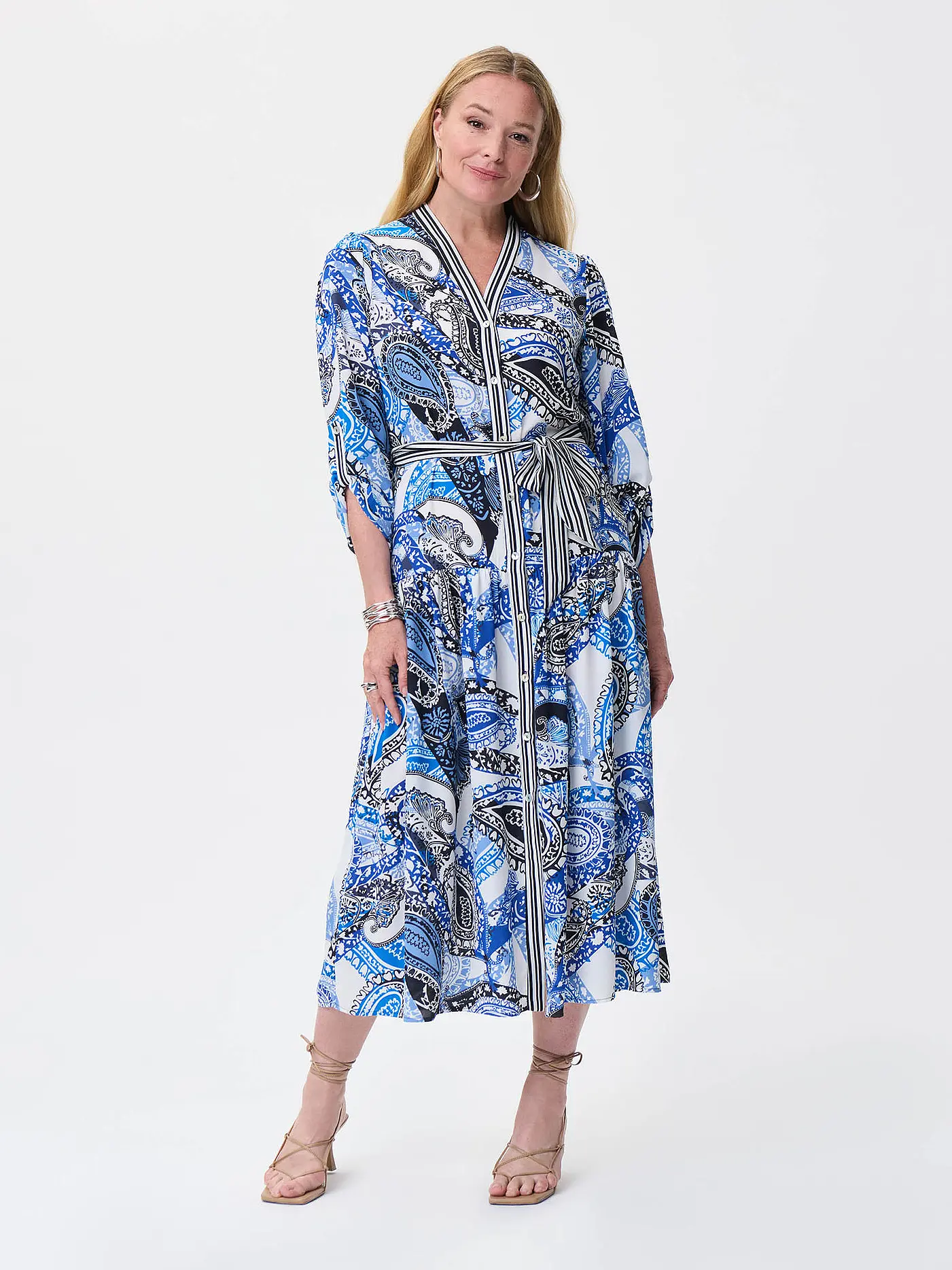 JOSEPH RIBKOFF | Hemdblusenkleid  | blau