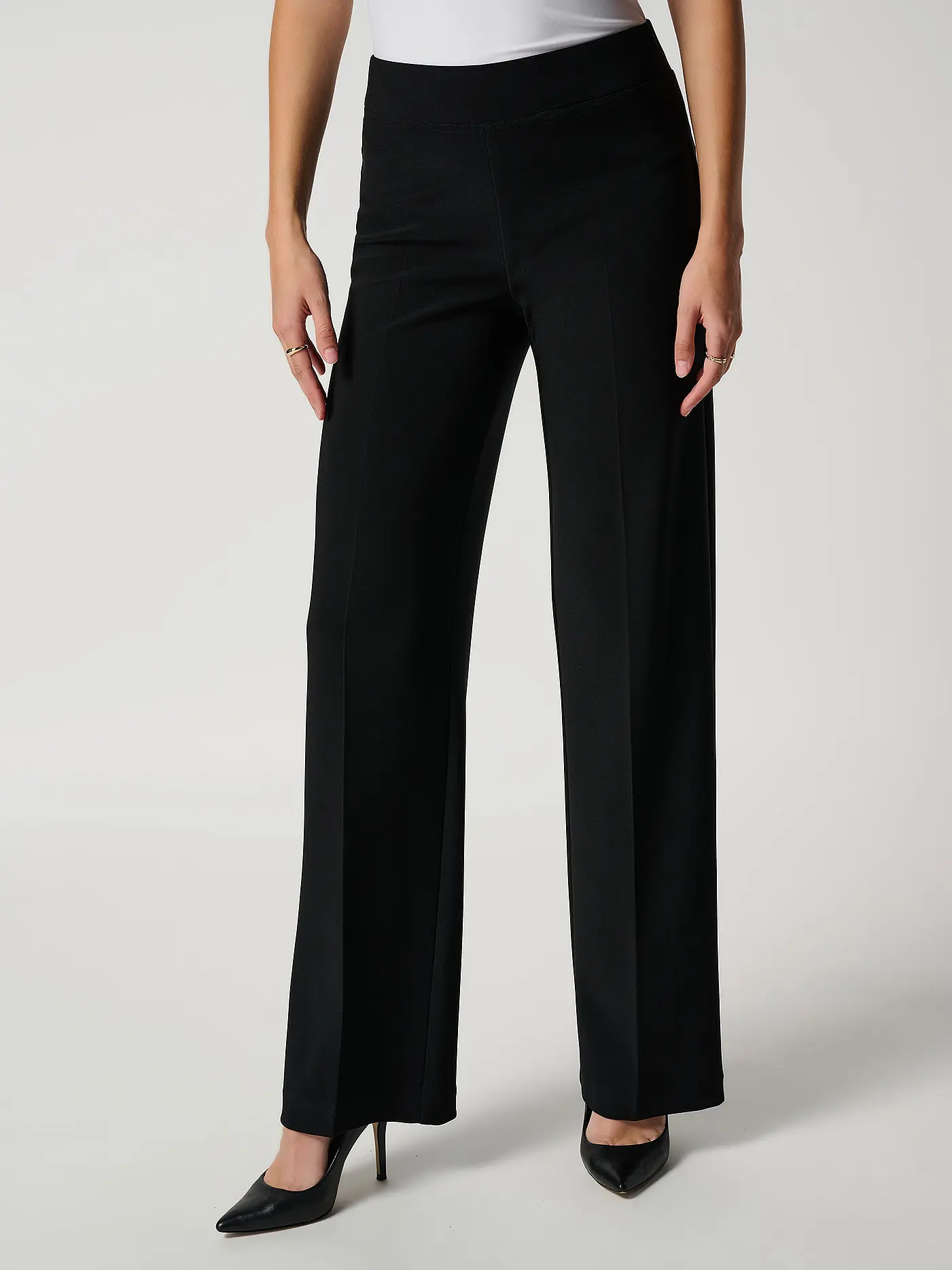 JOSEPH RIBKOFF | Hose Wide Leg | schwarz